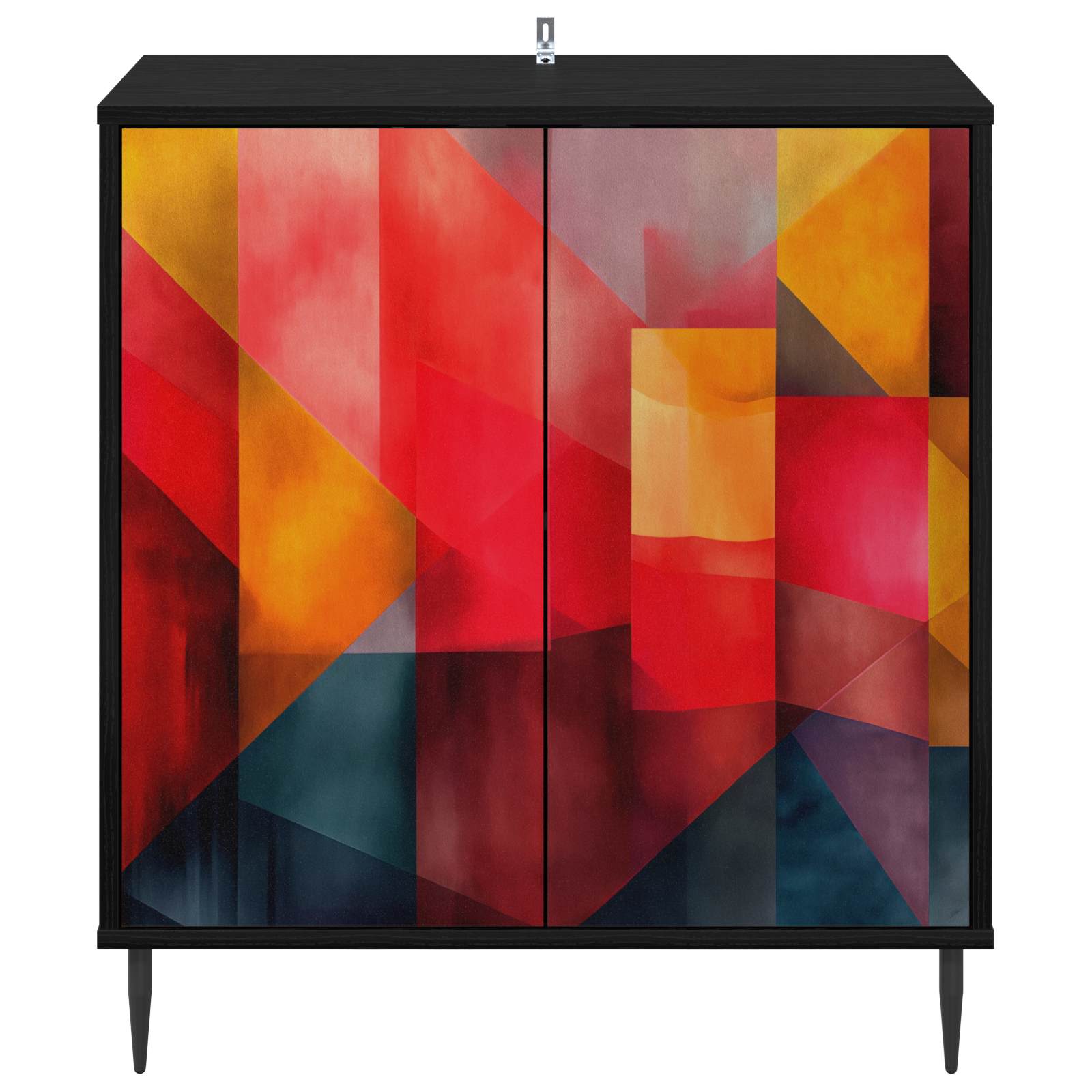 Πλαϊνό γραφείο HEESCH Μαύρη Δρυς 69 x 33 x 76 εκ. - Pakobazaar