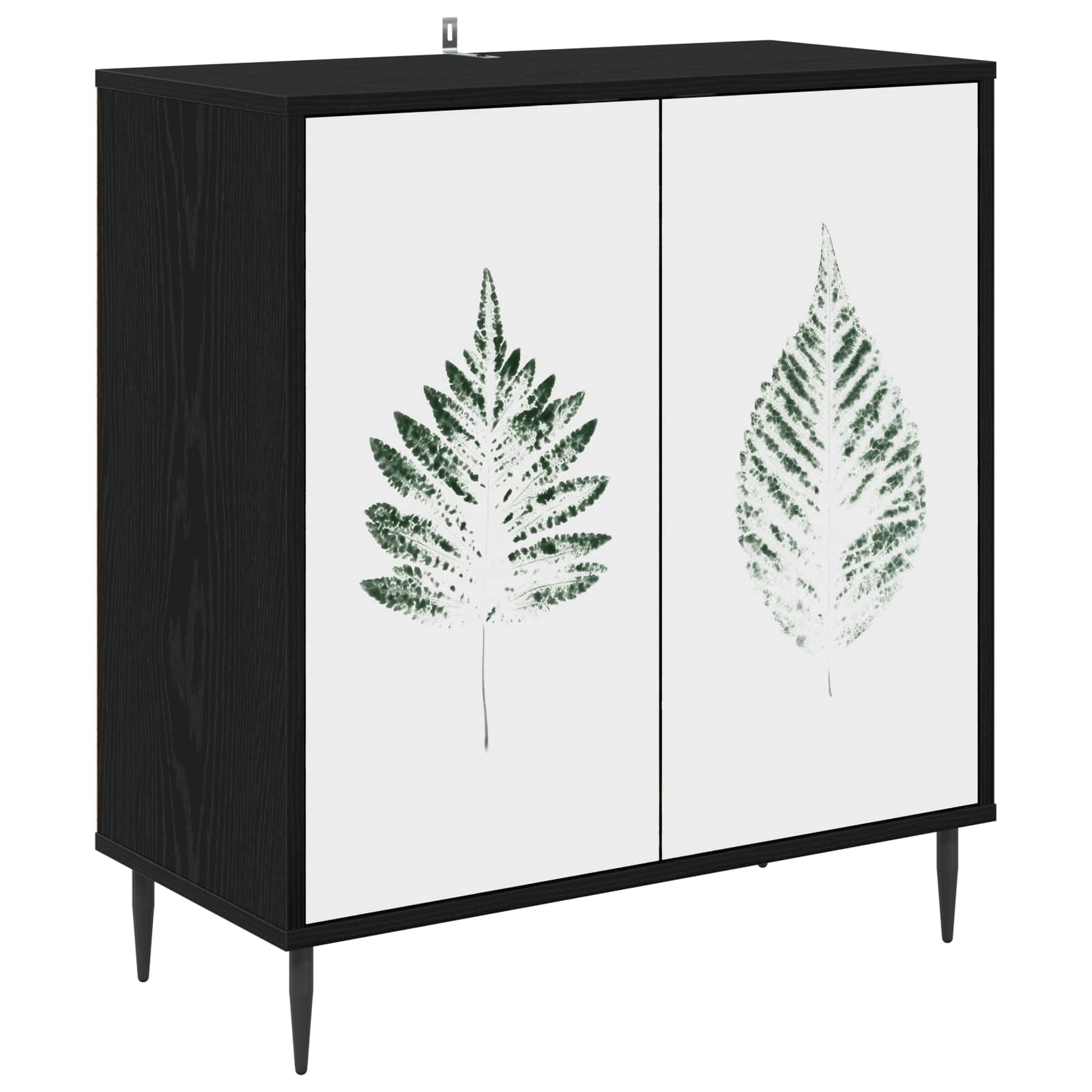 Πλαϊνό γραφείο HANAU Μαύρη Δρυς 69 x 33 x 76 εκ. - Pakobazaar