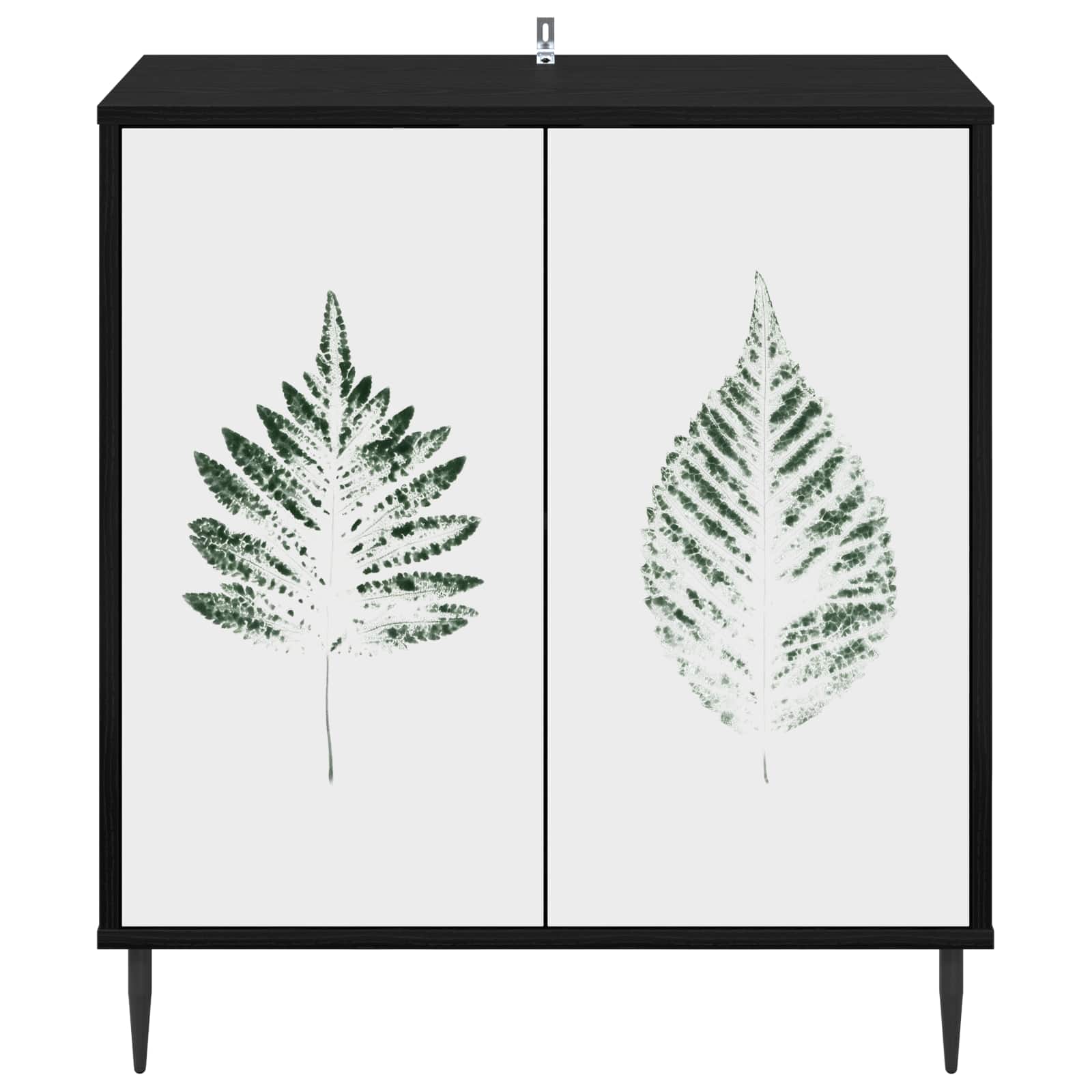 Πλαϊνό γραφείο HANAU Μαύρη Δρυς 69 x 33 x 76 εκ. - Pakobazaar