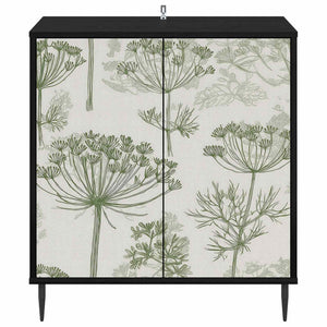 Πλαϊνό γραφείο GOTHA Μαύρη Δρυς 69 x 33 x 76 εκ. - Pakobazaar