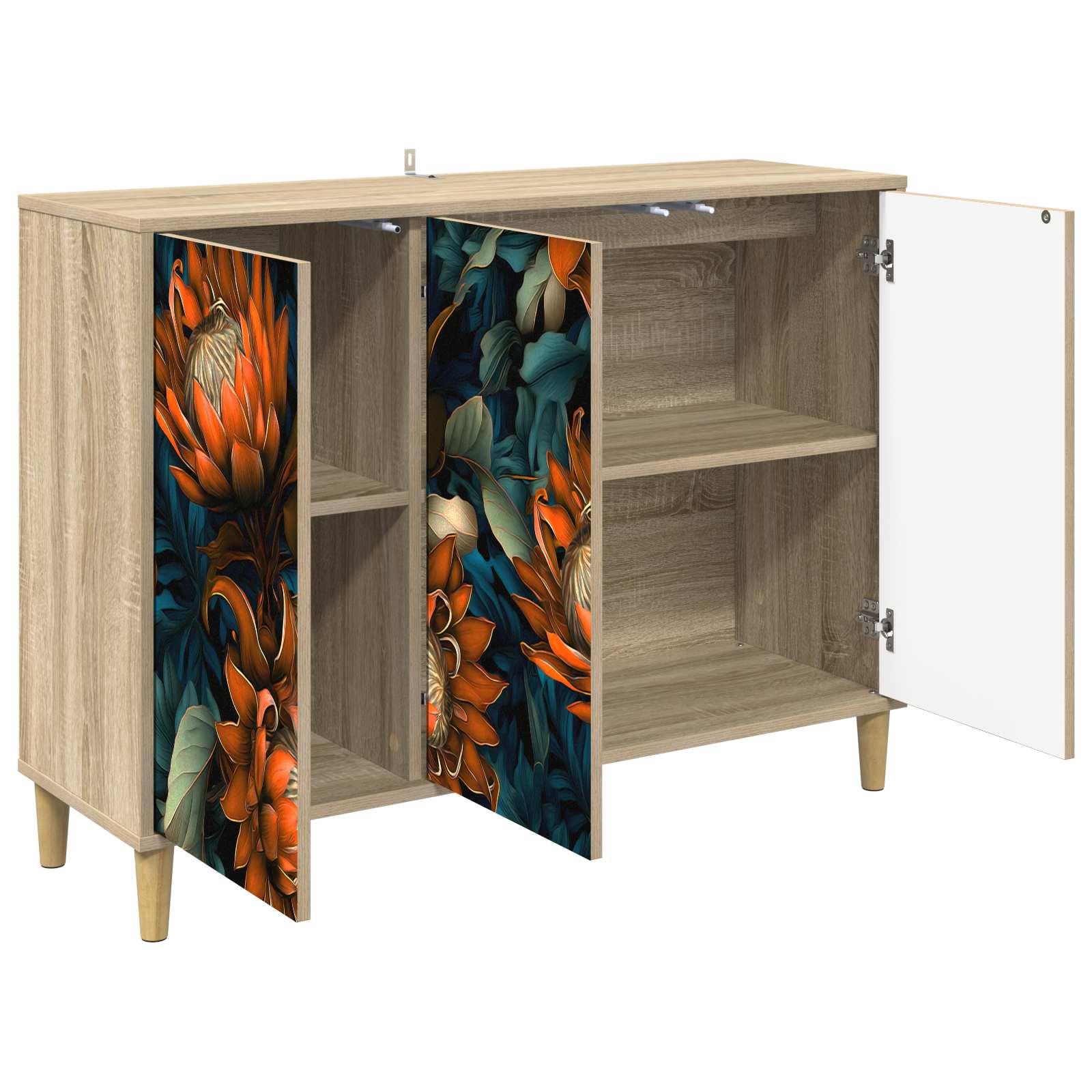 Πλαϊνό γραφείο LOCHEM Sonoma 102 x 33 x 75 εκ.