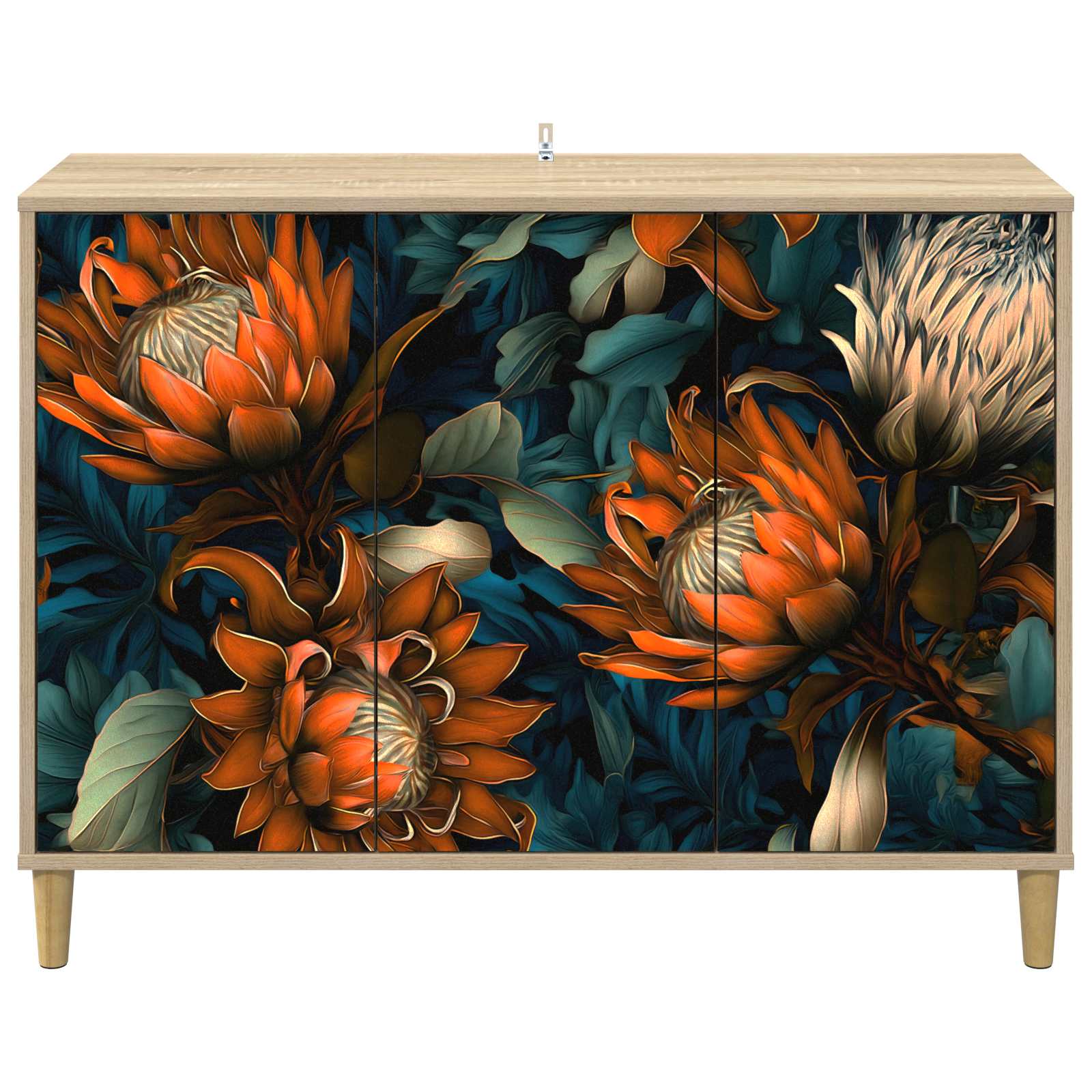 Πλαϊνό γραφείο LOCHEM Sonoma 102 x 33 x 75 εκ.