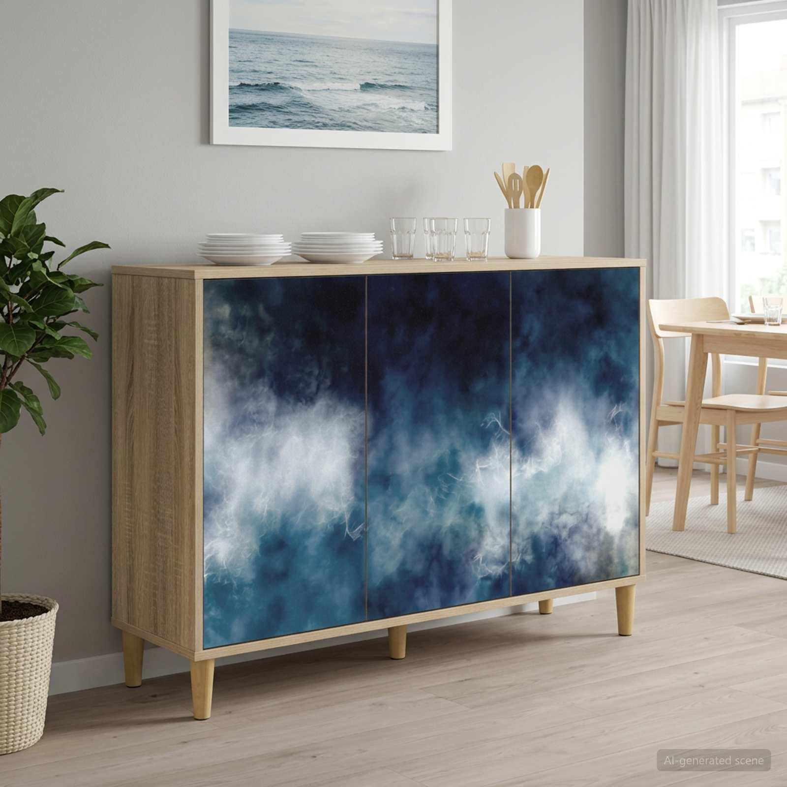Πλαϊνό γραφείο RAALTE Sonoma 102 x 33 x 75 εκ. - Pakobazaar