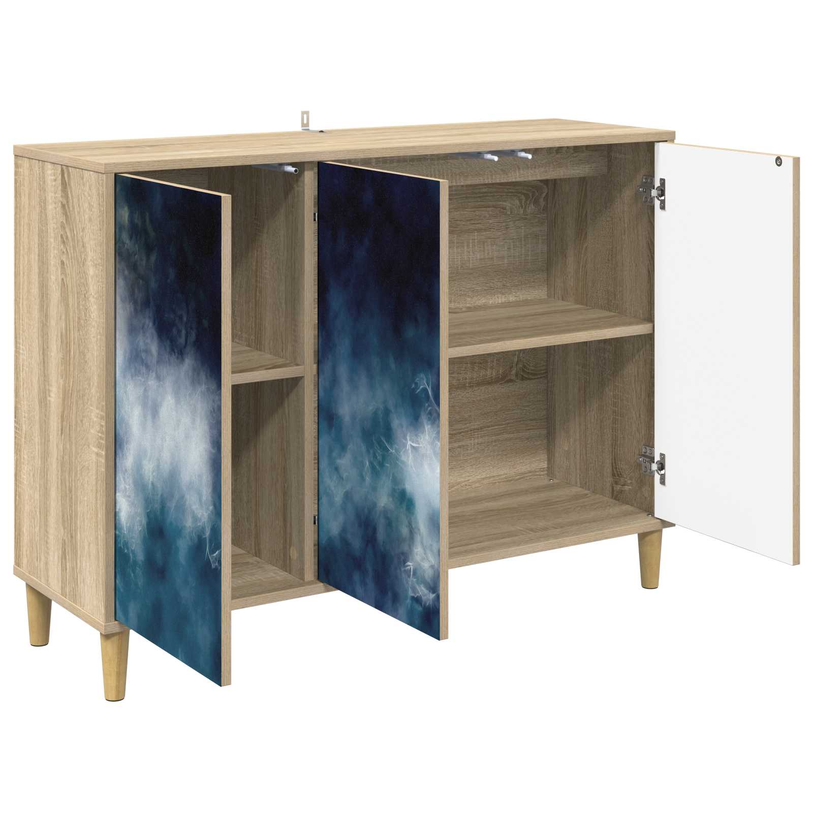 Πλαϊνό γραφείο RAALTE Sonoma 102 x 33 x 75 εκ. - Pakobazaar