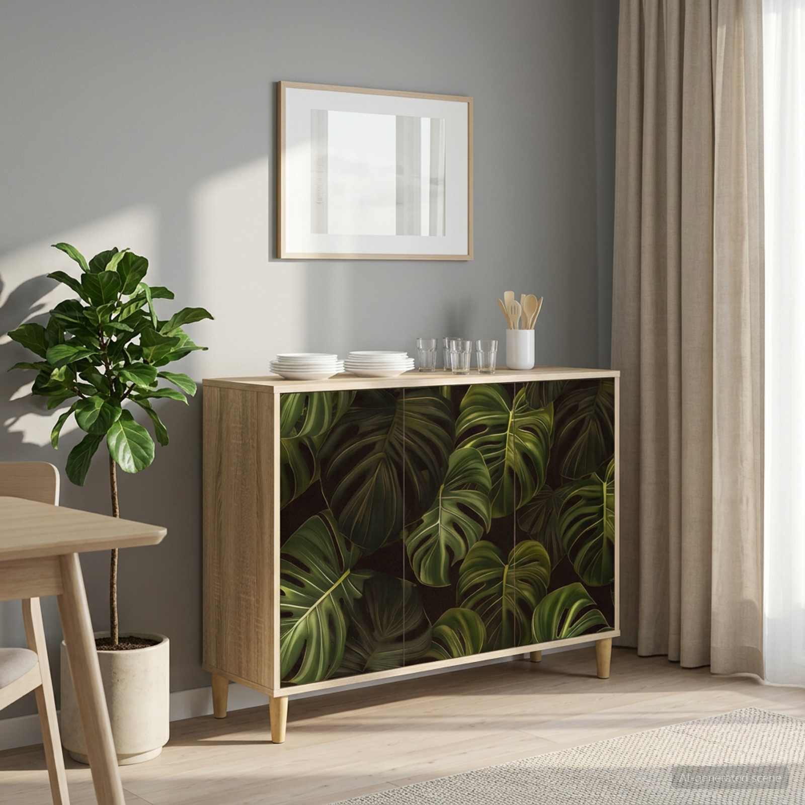 Πλαϊνό γραφείο ELBURG Sonoma 102 x 33 x 75 εκ. - Pakobazaar