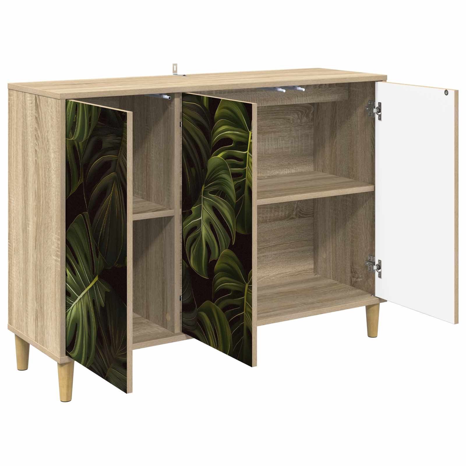 Πλαϊνό γραφείο ELBURG Sonoma 102 x 33 x 75 εκ. - Pakobazaar