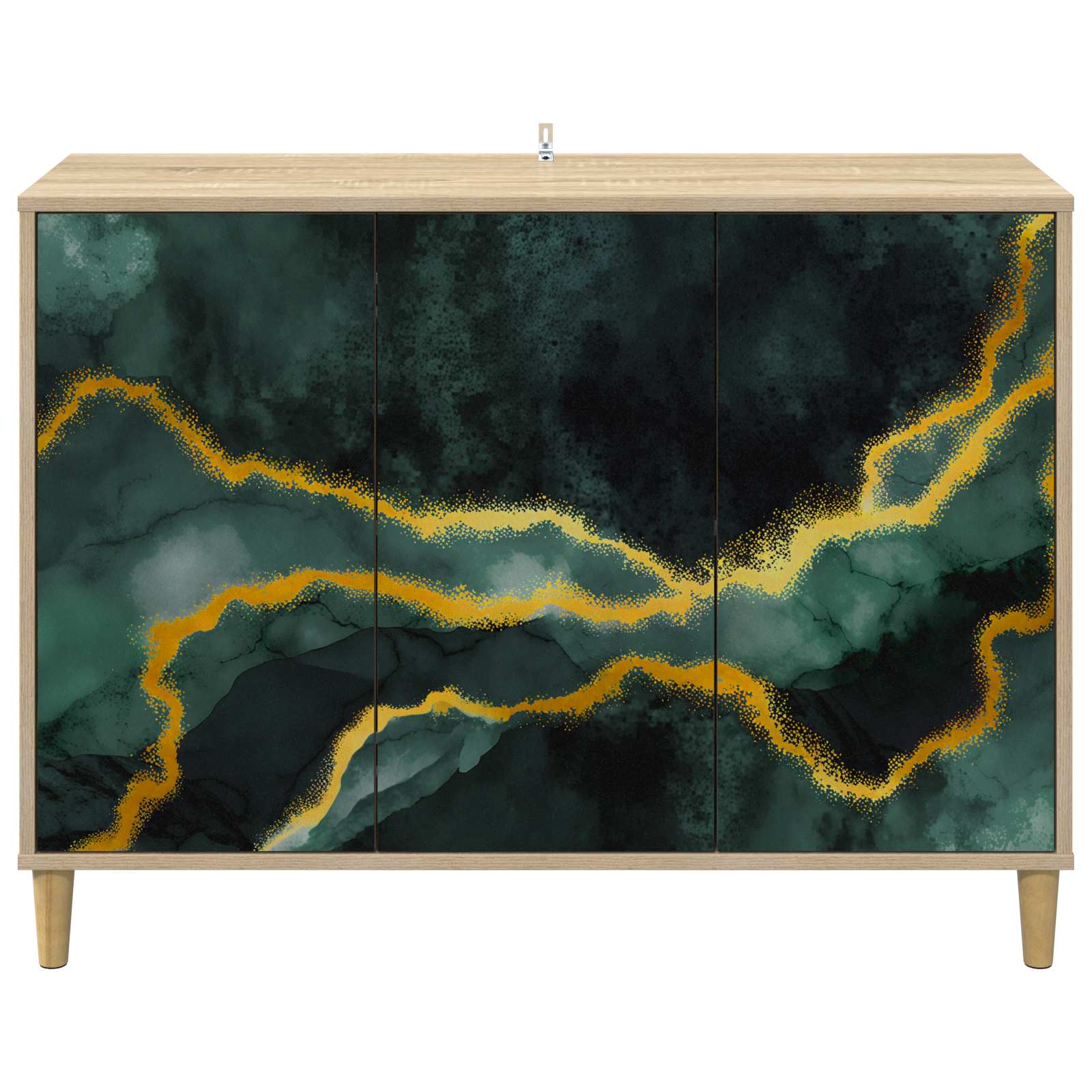 Πλαϊνό γραφείο WIJHE Sonoma 102 x 33 x 75 εκ.
