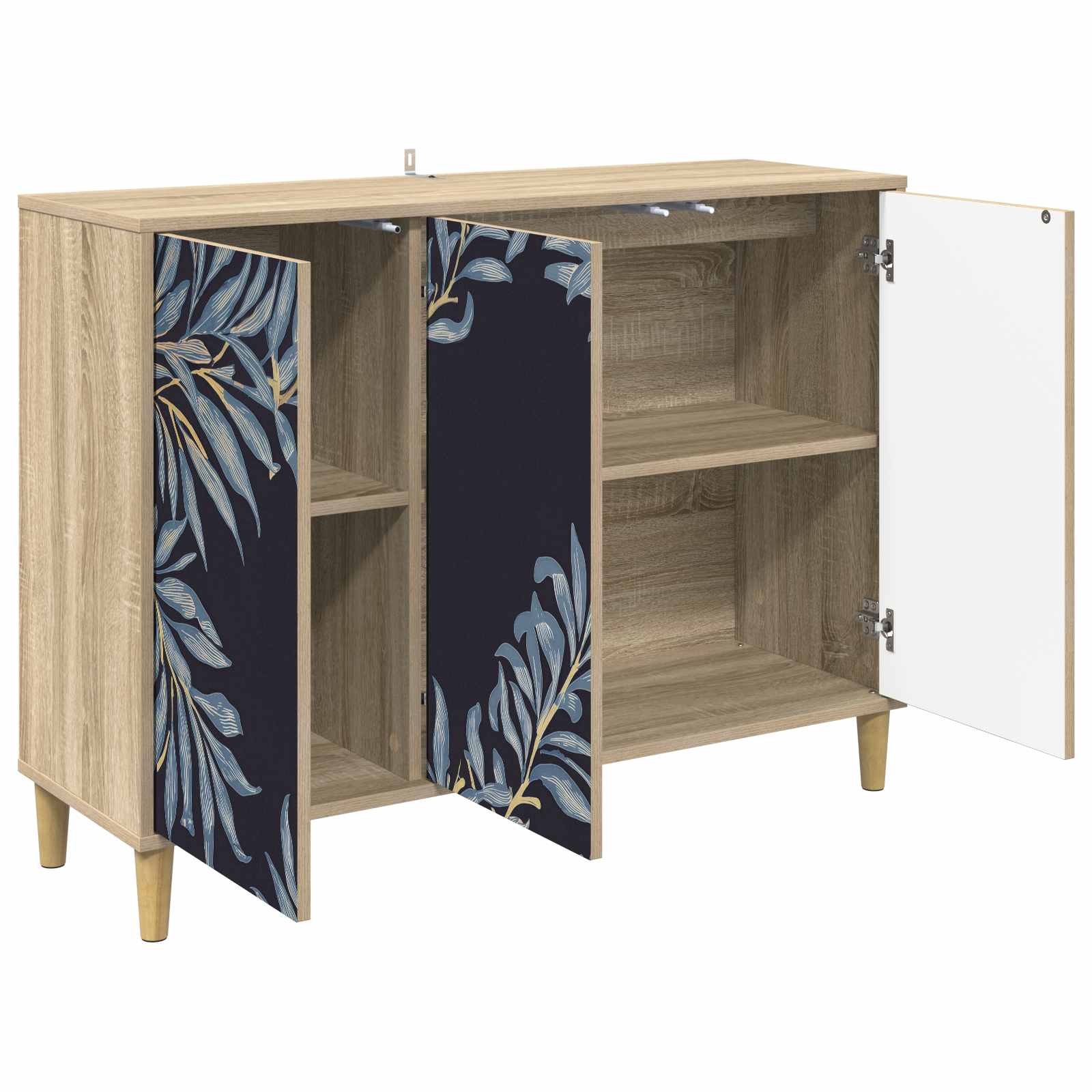 Πλαϊνό γραφείο DOKKUM Sonoma 102 x 33 x 75 εκ. - Pakobazaar