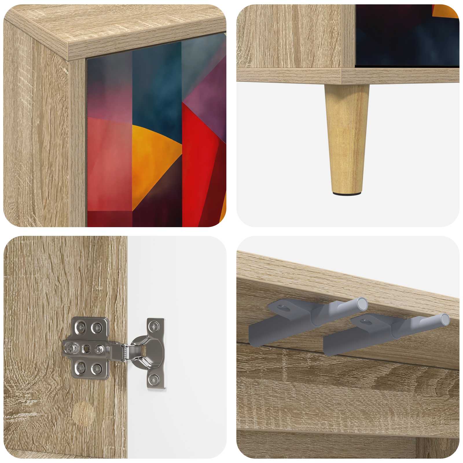 Πλαϊνό γραφείο HEESCH Sonoma 102 x 33 x 75 εκ.