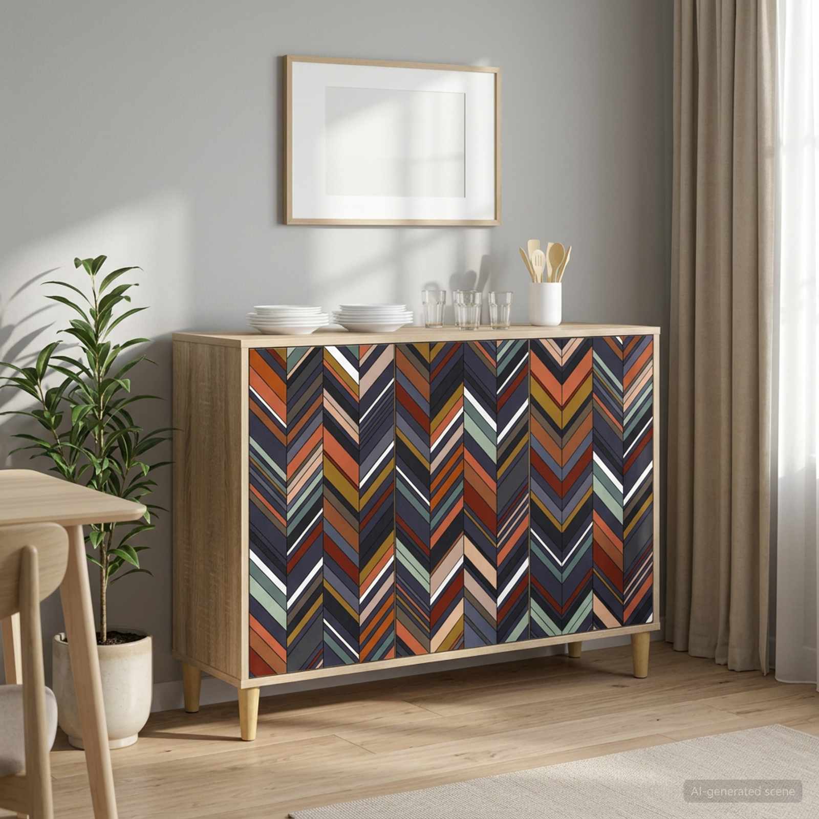 Πλαϊνό γραφείο OMMEN Sonoma 102 x 33 x 75 εκ. - Pakobazaar