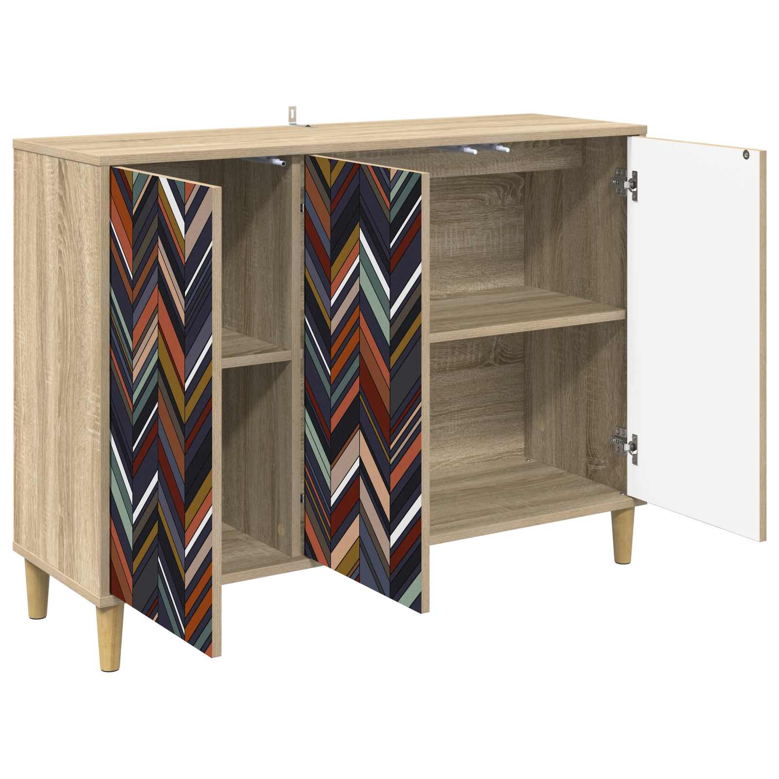 Πλαϊνό γραφείο OMMEN Sonoma 102 x 33 x 75 εκ. - Pakobazaar
