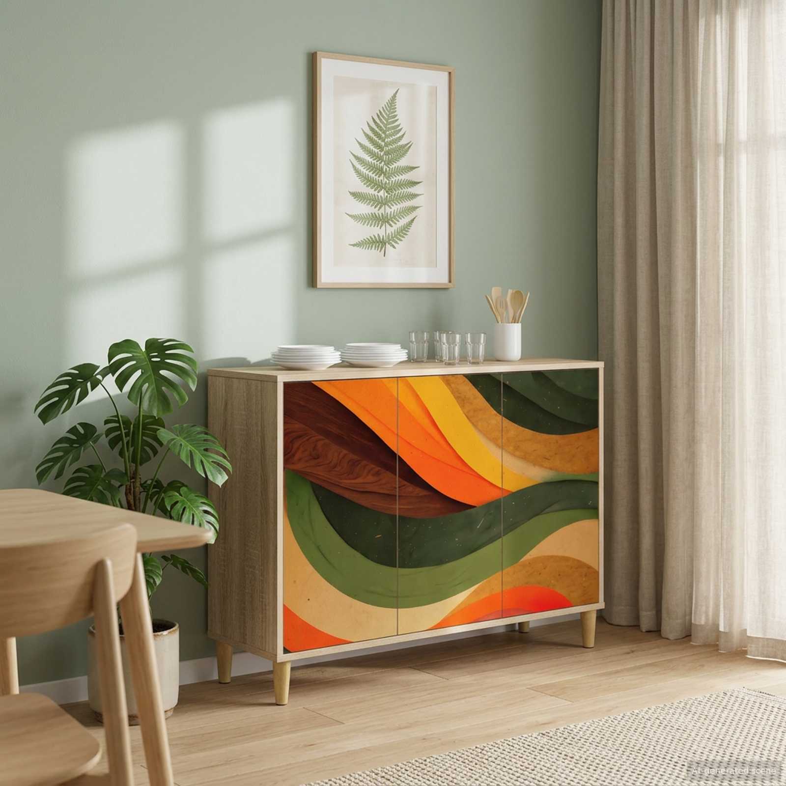 Πλαϊνό γραφείο BONN Sonoma 102 x 33 x 75 εκ. Επεξεργασμένο Ξύλο - Pakobazaar