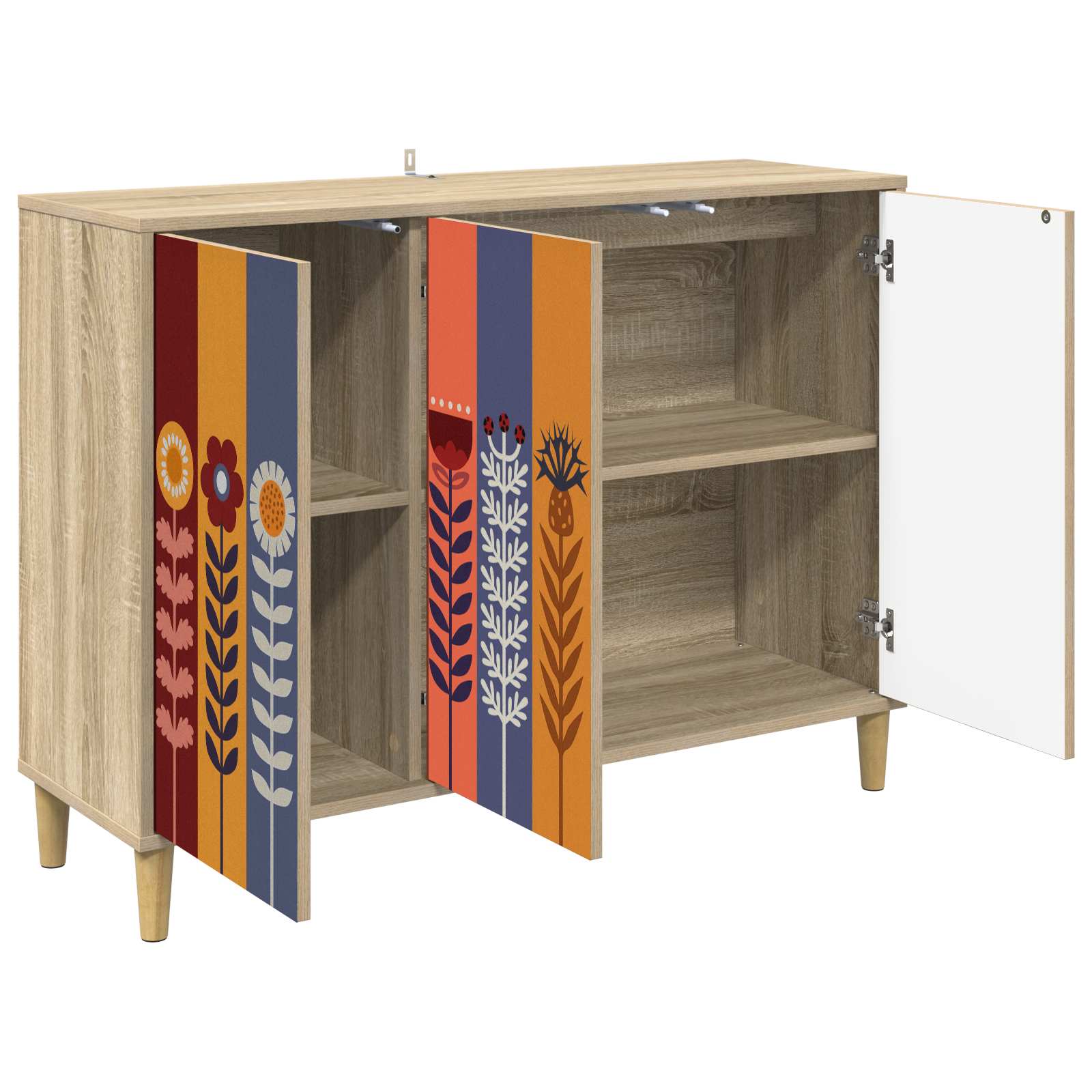 Πλαϊνό γραφείο ESSEN Sonoma 102 x 33 x 75 εκ.