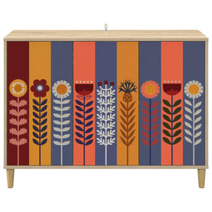 Πλαϊνό γραφείο ESSEN Sonoma 102 x 33 x 75 εκ.