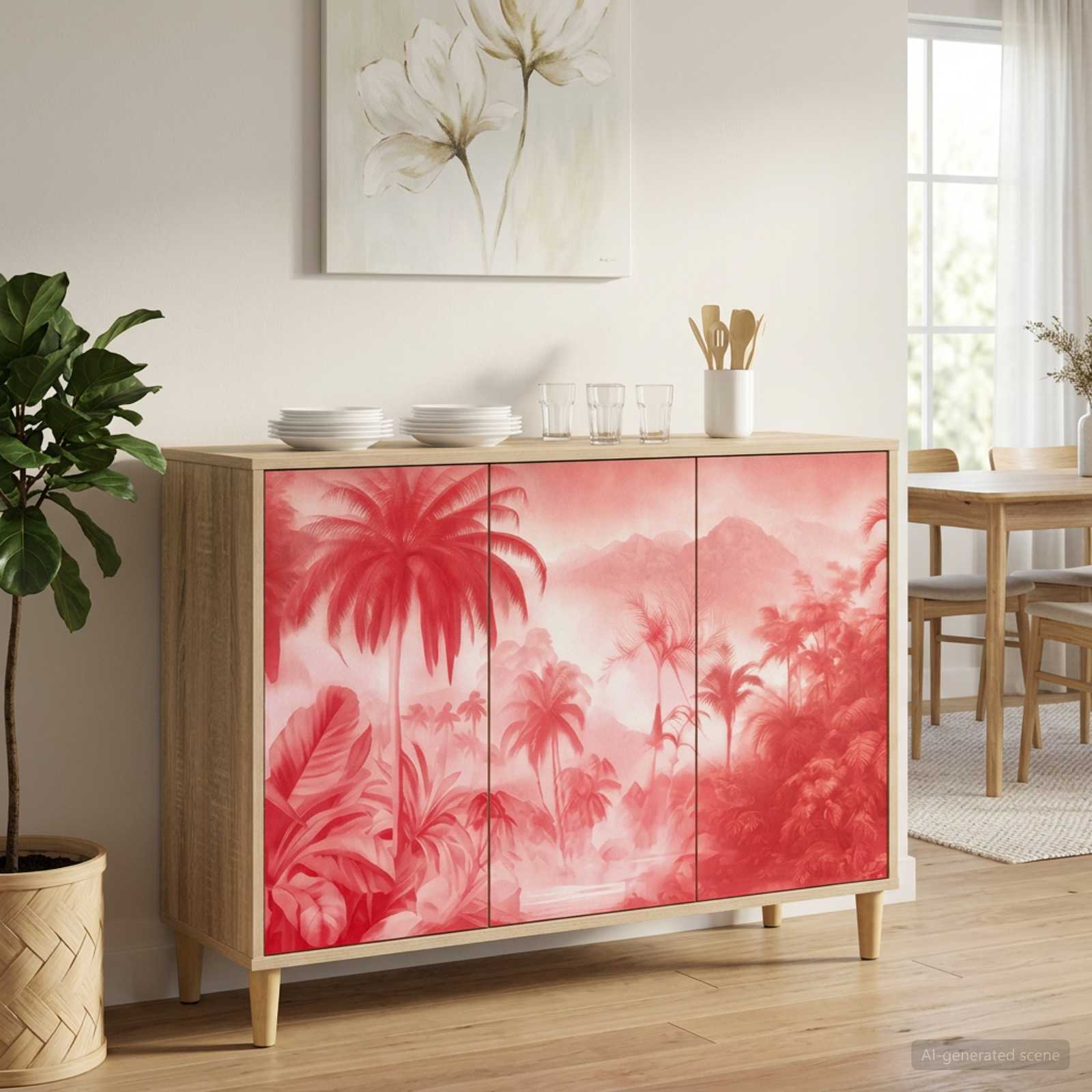 Πλαϊνό γραφείο AACHEN Sonoma 102 x 33 x 75 εκ. - Pakobazaar