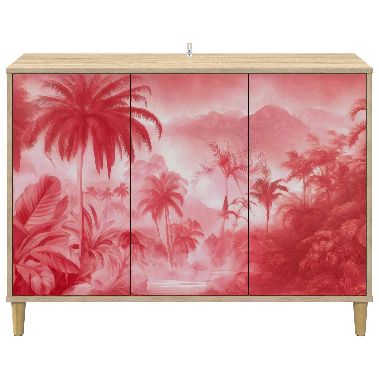 Πλαϊνό γραφείο AACHEN Sonoma 102 x 33 x 75 εκ. - Pakobazaar