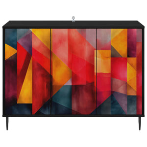 Πλαϊνό γραφείο HEESCH Μαύρη Δρυς 102 x 33 x 76 εκ. - Pakobazaar