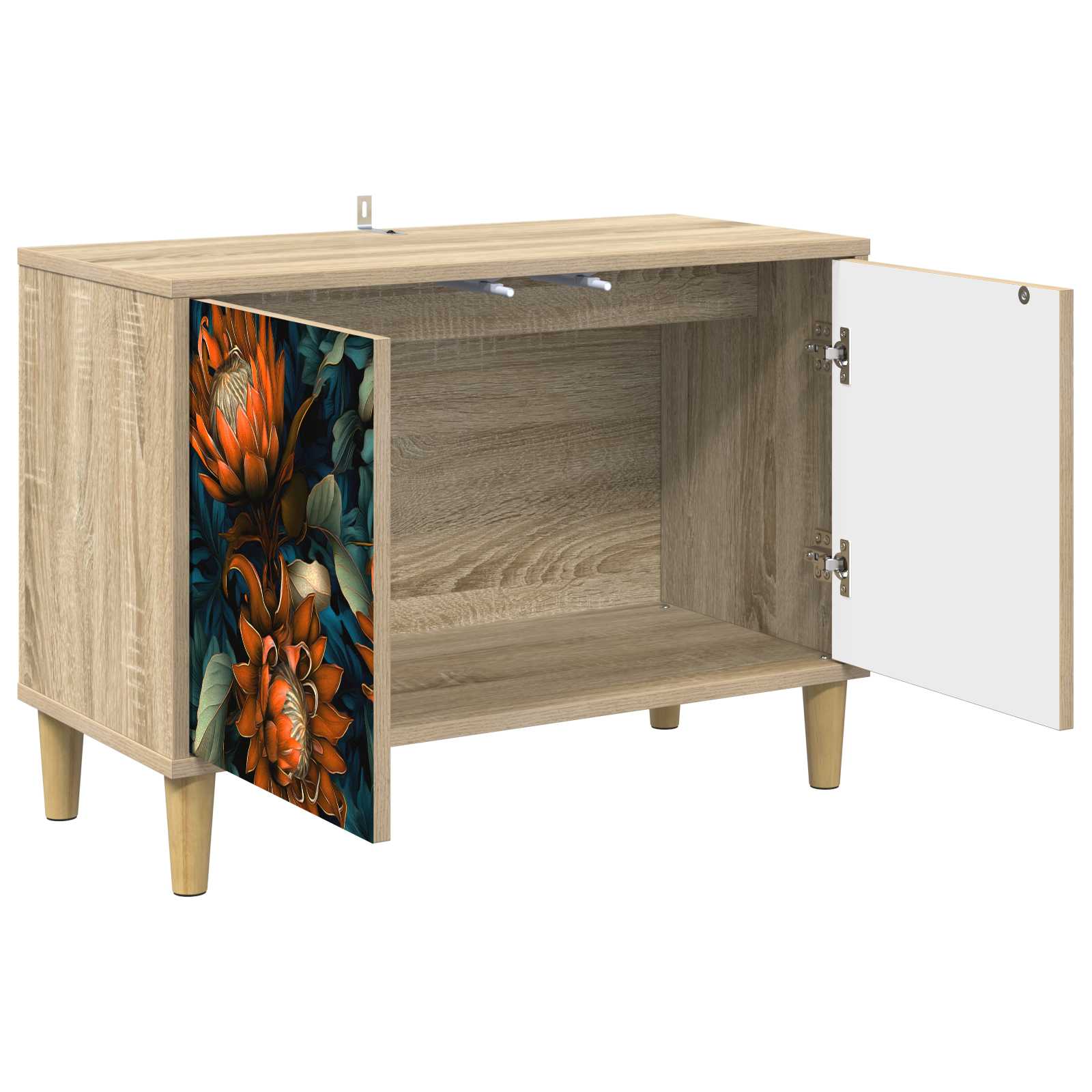 Ντουλάπι TV LOCHEM 69 x 33 x 50 εκ. Sonoma Επεξεργασμένο Ξύλο