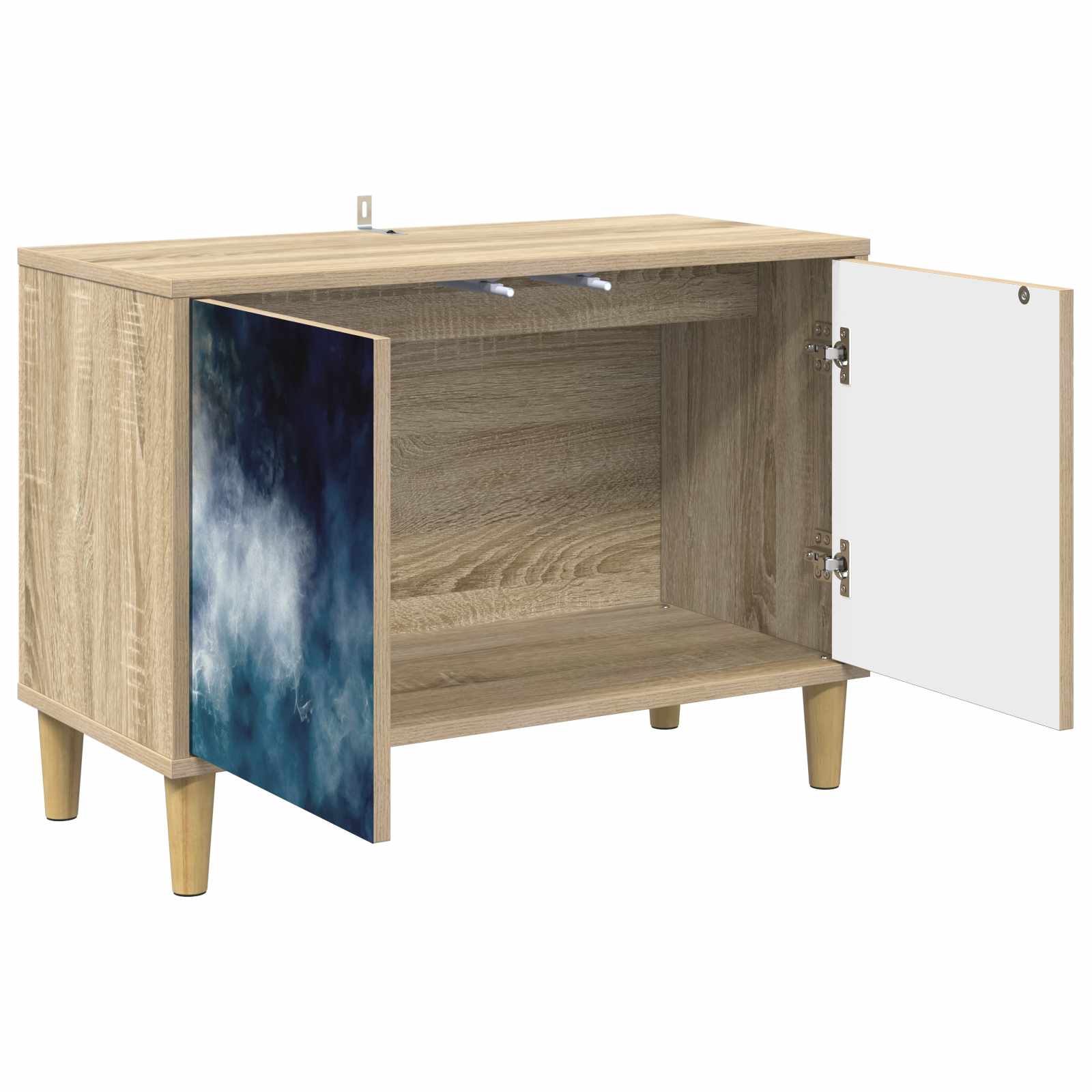 Ντουλάπι TV RAALTE 69 x 33 x 50 εκ. Sonoma Επεξεργασμένο Ξύλο - Pakobazaar