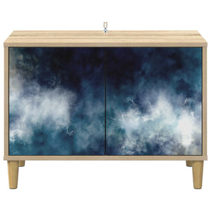 Ντουλάπι TV RAALTE 69 x 33 x 50 εκ. Sonoma Επεξεργασμένο Ξύλο - Pakobazaar