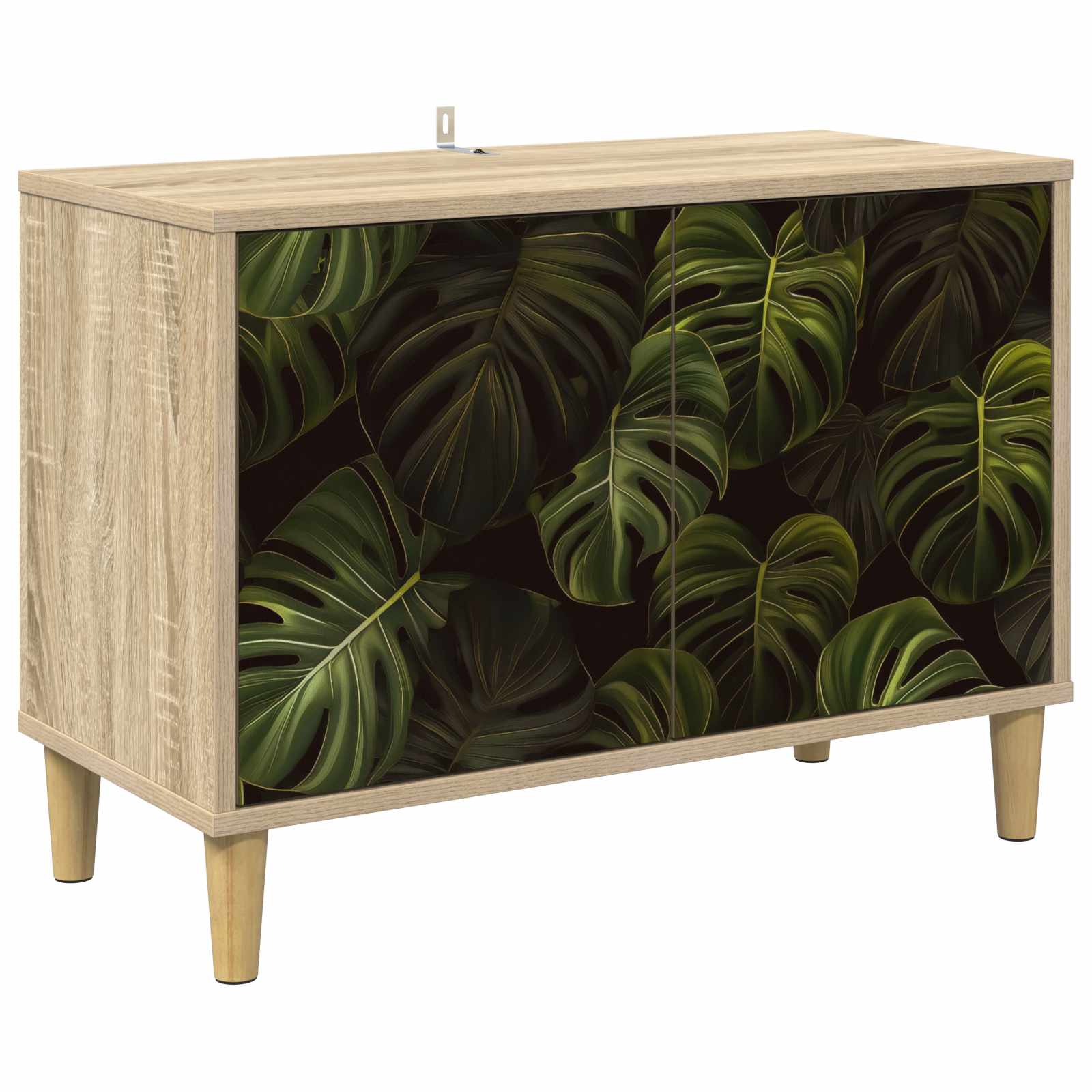 Ντουλάπι TV ELBURG 69 x 33 x 50 εκ. Sonoma Επεξεργασμένο Ξύλο - Pakobazaar