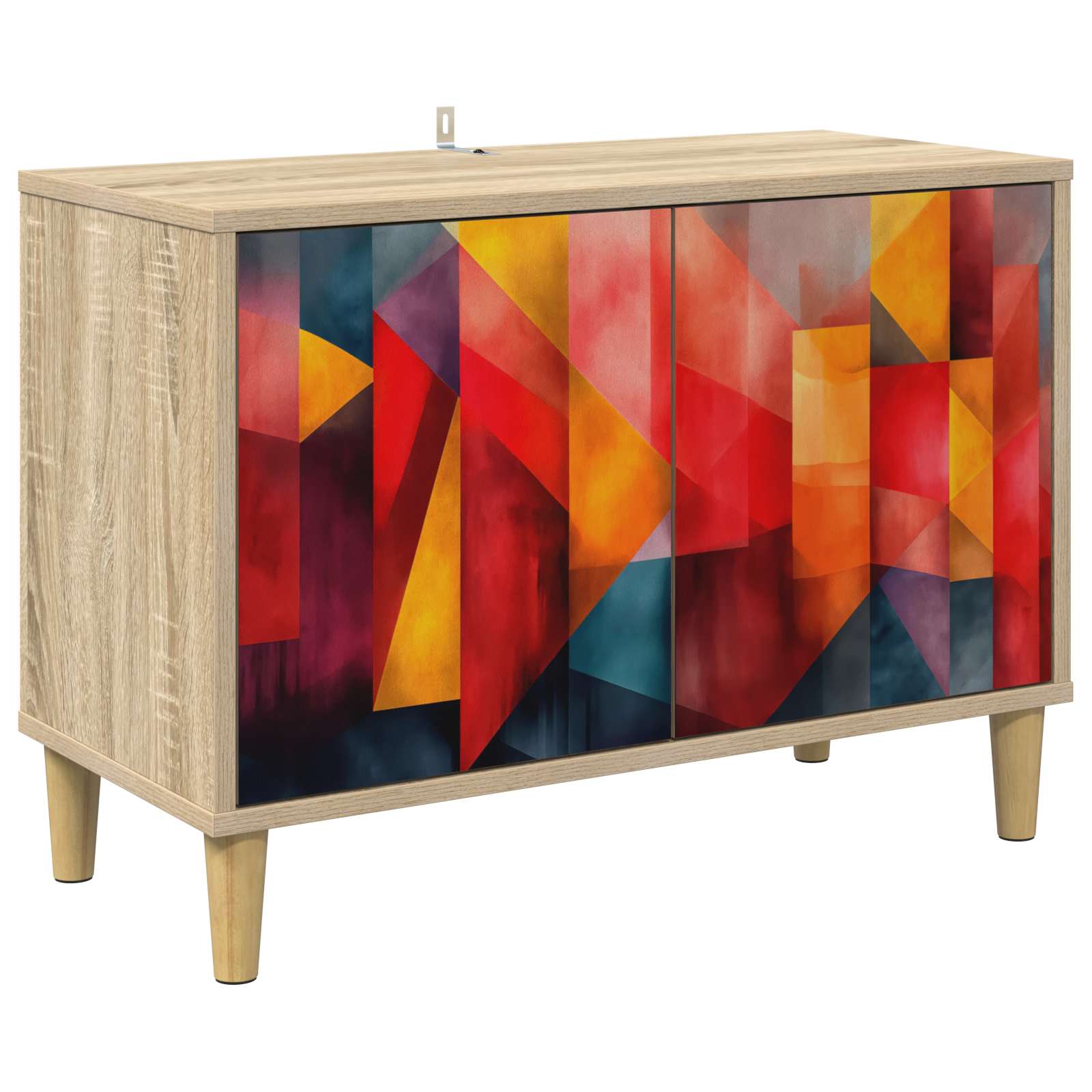 Ντουλάπι TV HEESCH 69 x 33 x 50 εκ. Sonoma Επεξεργασμένο Ξύλο - Pakobazaar