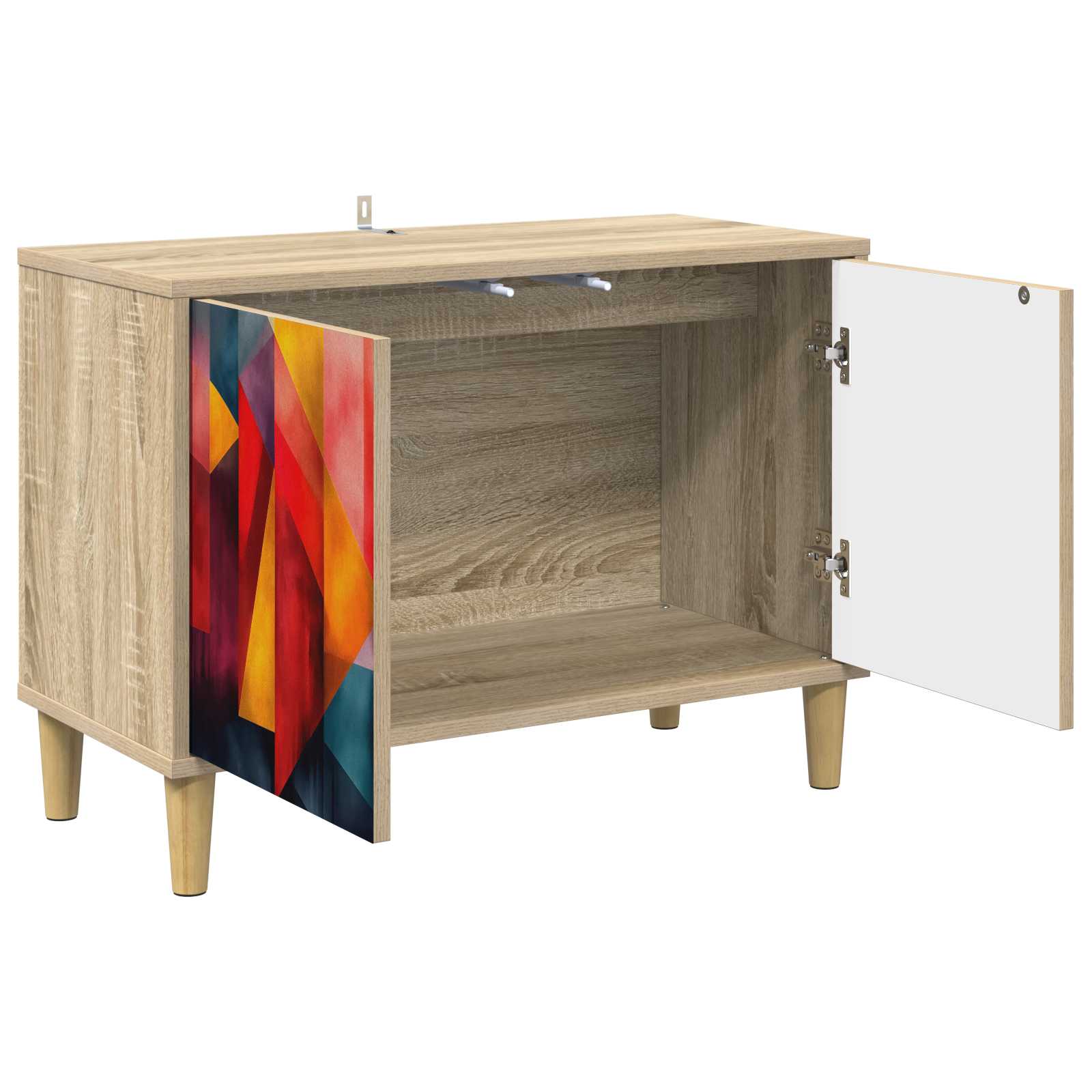 Ντουλάπι TV HEESCH 69 x 33 x 50 εκ. Sonoma Επεξεργασμένο Ξύλο - Pakobazaar