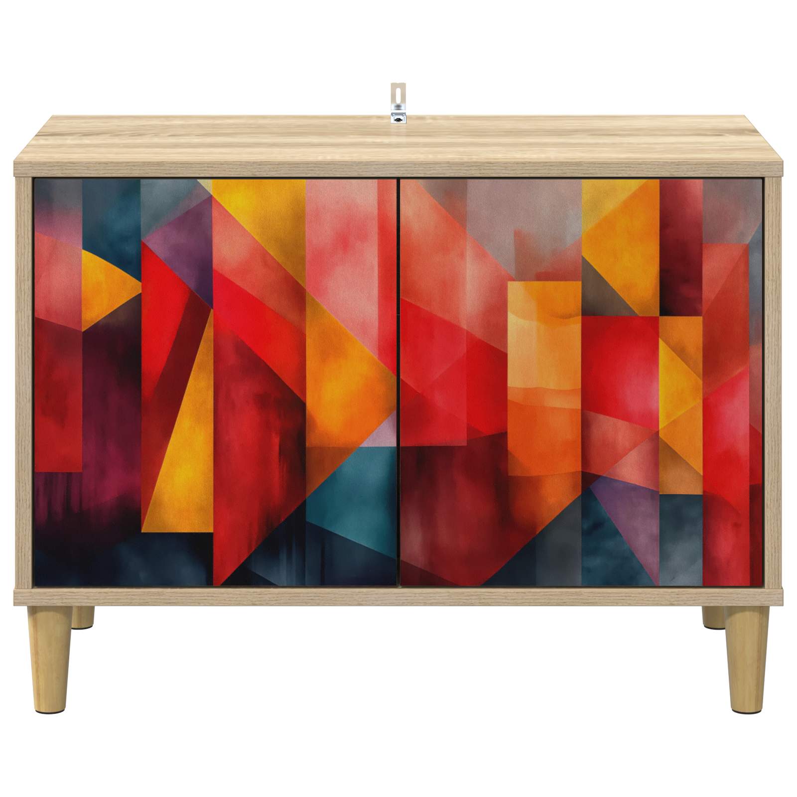 Ντουλάπι TV HEESCH 69 x 33 x 50 εκ. Sonoma Επεξεργασμένο Ξύλο - Pakobazaar