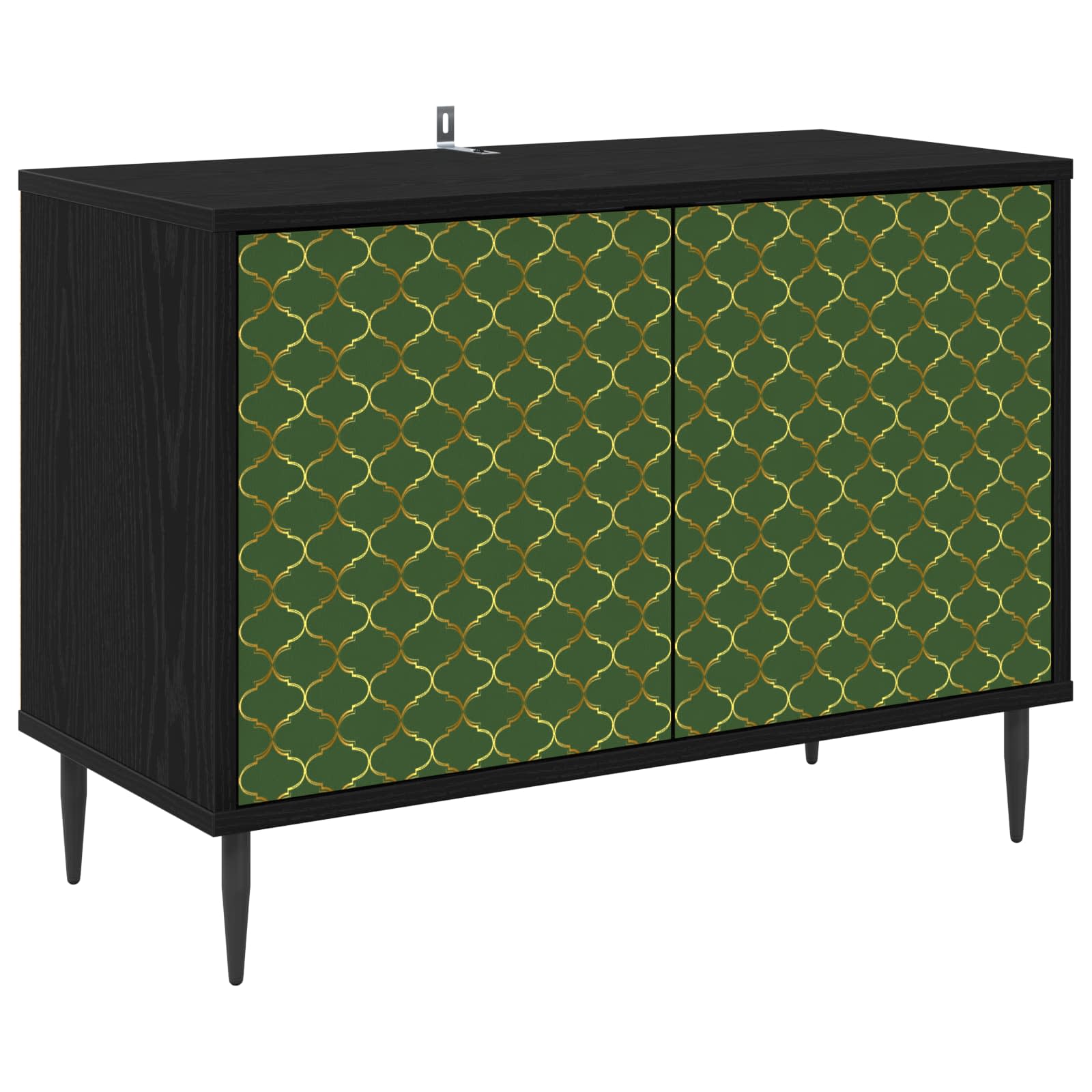 Ντουλάπι TV GELEEN 69 x 33 x 50,5 εκ. Μαύρη Δρυς