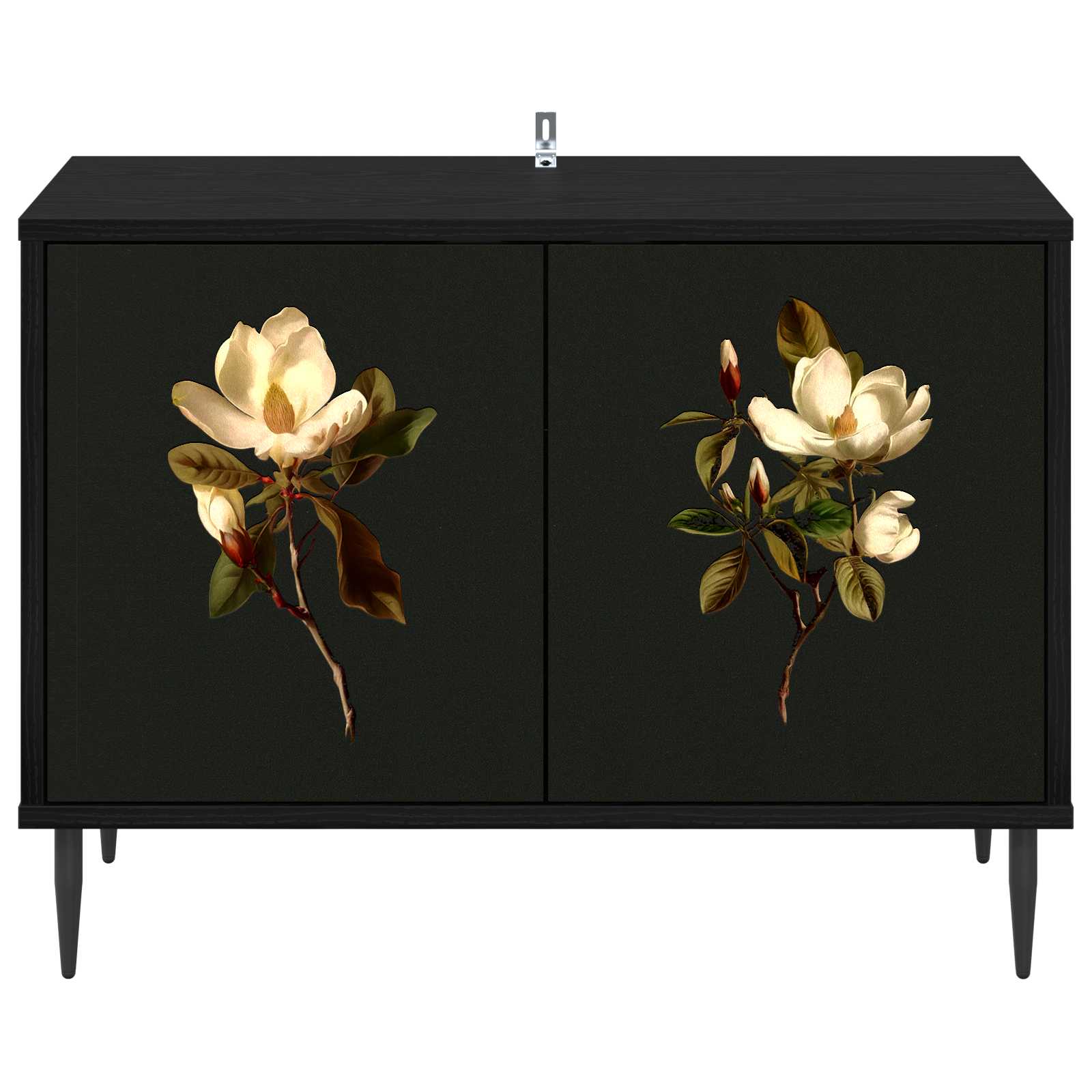 Ντουλάπι TV BREMEN 69 x 33 x 50,5 εκ. Μαύρη Δρυς