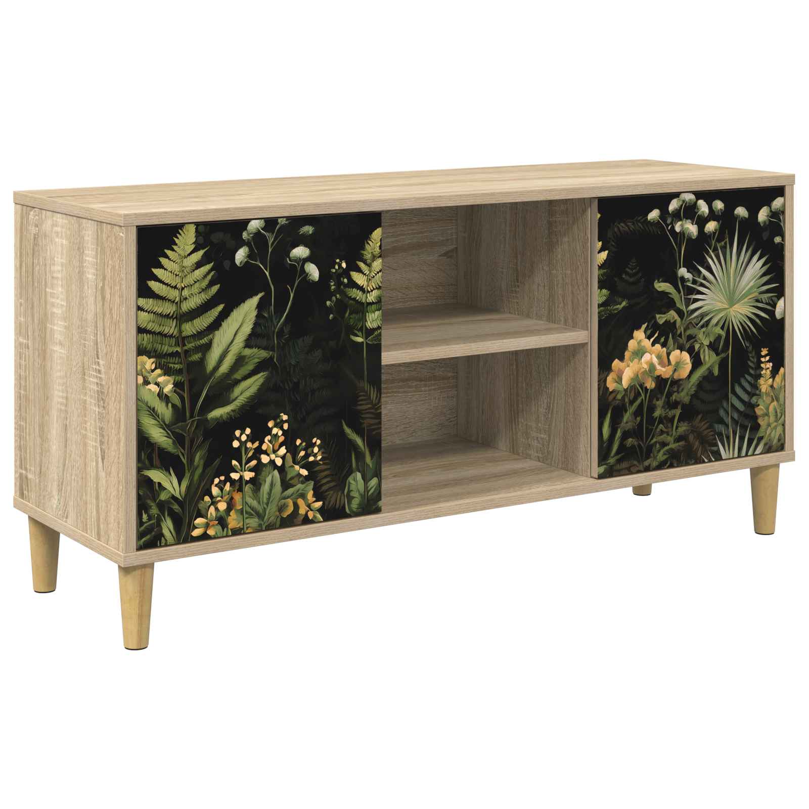 Ντουλάπι TV RHENEN 102 x 33 x 50 εκ. Sonoma Επεξεργασμένο Ξύλο - Pakobazaar