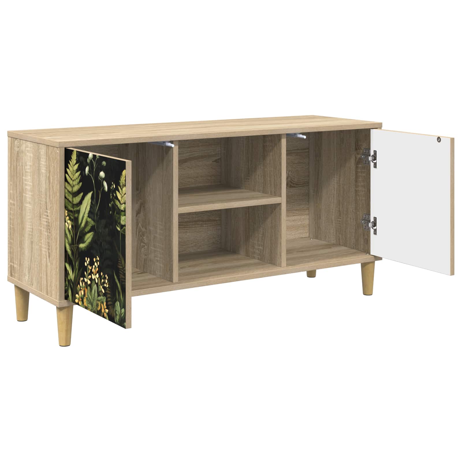 Ντουλάπι TV RHENEN 102 x 33 x 50 εκ. Sonoma Επεξεργασμένο Ξύλο - Pakobazaar