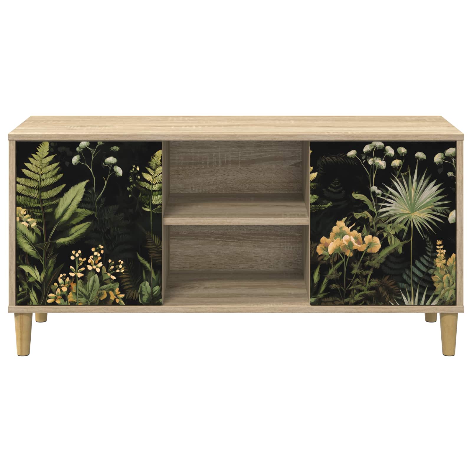Ντουλάπι TV RHENEN 102 x 33 x 50 εκ. Sonoma Επεξεργασμένο Ξύλο - Pakobazaar