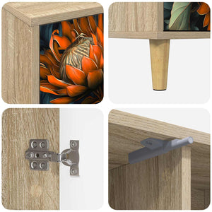 Ντουλάπι TV LOCHEM 102 x 33 x 50 εκ. Sonoma Επεξεργασμένο Ξύλο - Pakobazaar