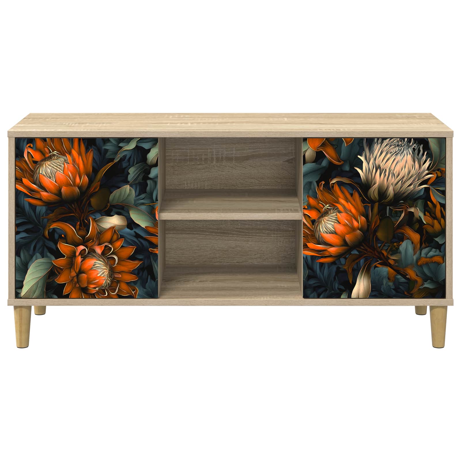 Ντουλάπι TV LOCHEM 102 x 33 x 50 εκ. Sonoma Επεξεργασμένο Ξύλο - Pakobazaar