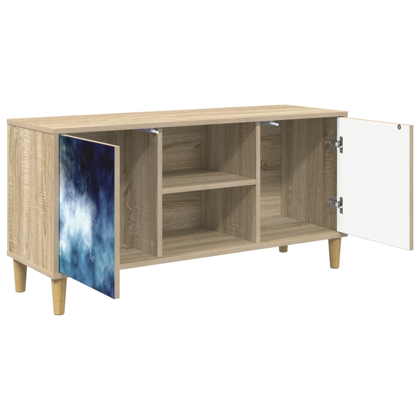 Ντουλάπι TV RAALTE 102 x 33 x 50 εκ. Sonoma Επεξεργασμένο Ξύλο - Pakobazaar