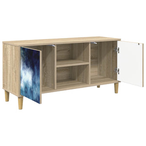 Ντουλάπι TV RAALTE 102 x 33 x 50 εκ. Sonoma Επεξεργασμένο Ξύλο