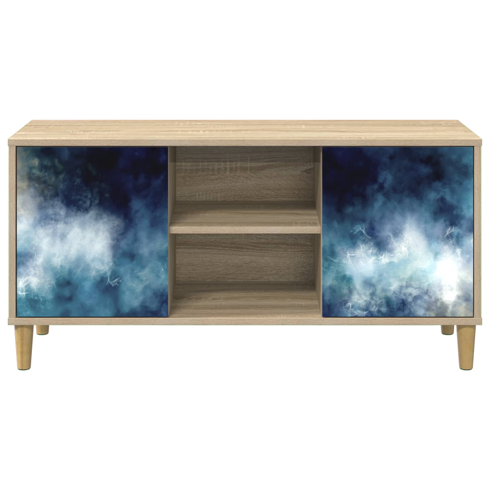 Ντουλάπι TV RAALTE 102 x 33 x 50 εκ. Sonoma Επεξεργασμένο Ξύλο - Pakobazaar