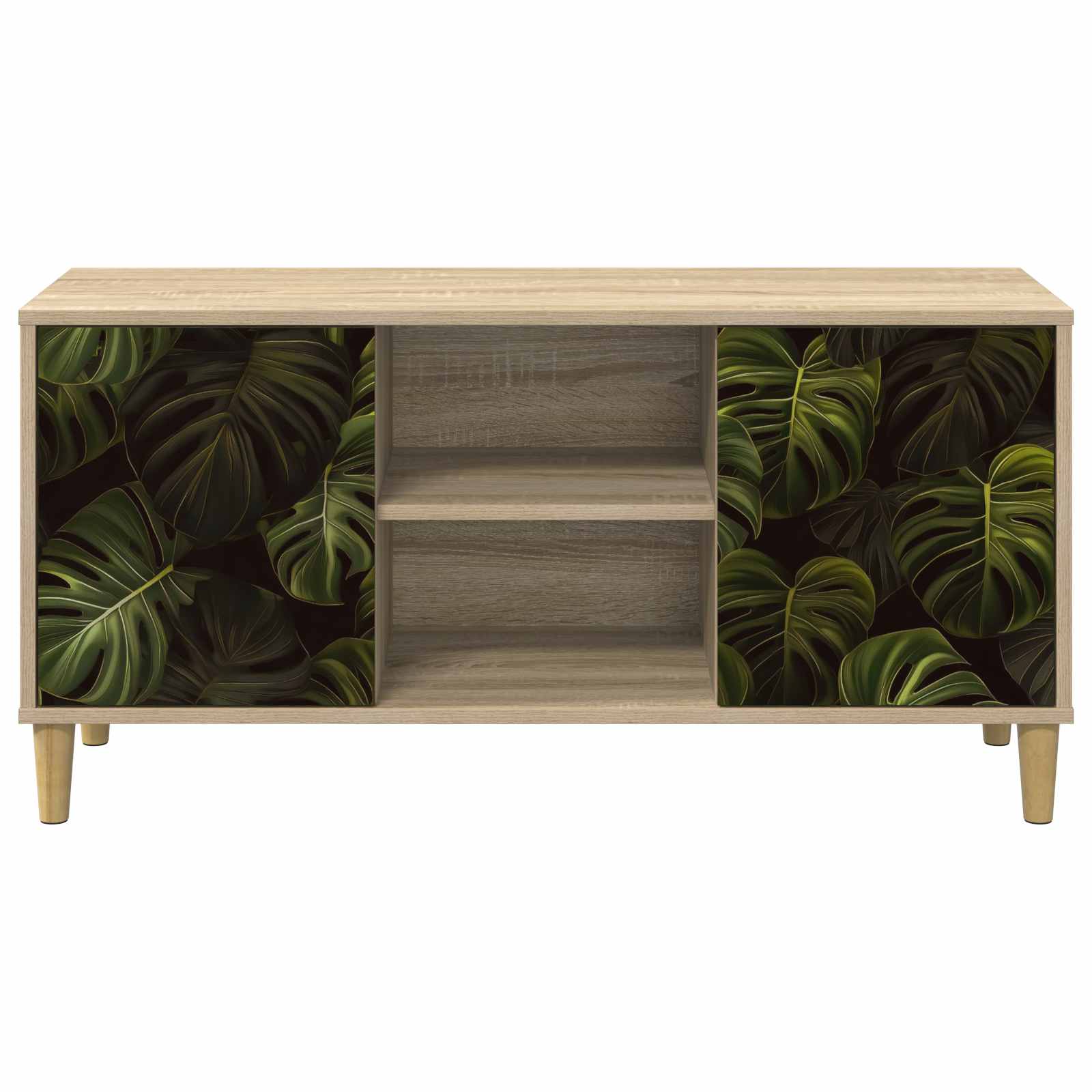 Ντουλάπι TV ELBURG 102 x 33 x 50 εκ. Sonoma Επεξεργασμένο Ξύλο - Pakobazaar