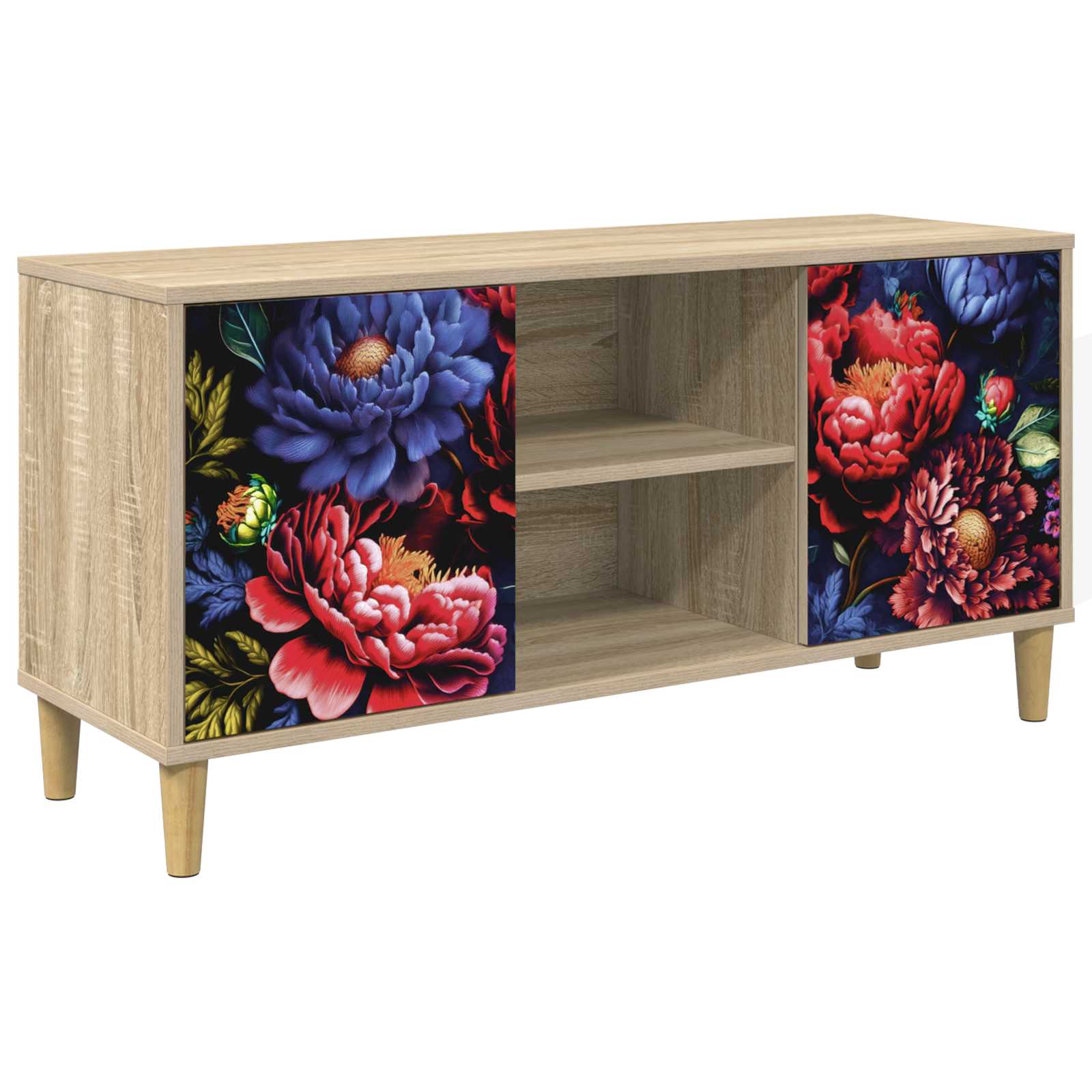 Ντουλάπι TV KIEL 102 x 33 x 50 εκ. Sonoma Επεξεργασμένο Ξύλο - Pakobazaar