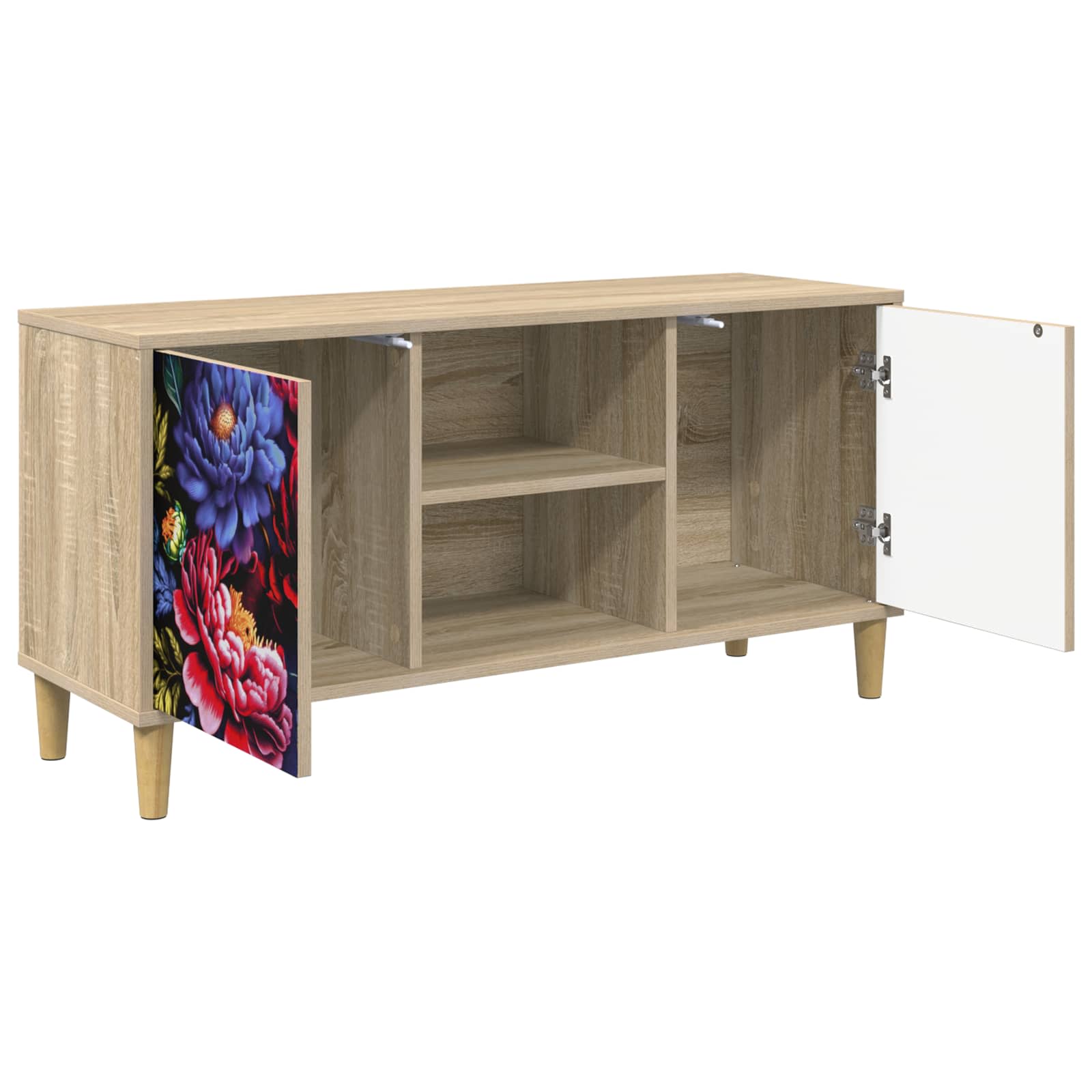 Ντουλάπι TV KIEL 102 x 33 x 50 εκ. Sonoma Επεξεργασμένο Ξύλο - Pakobazaar