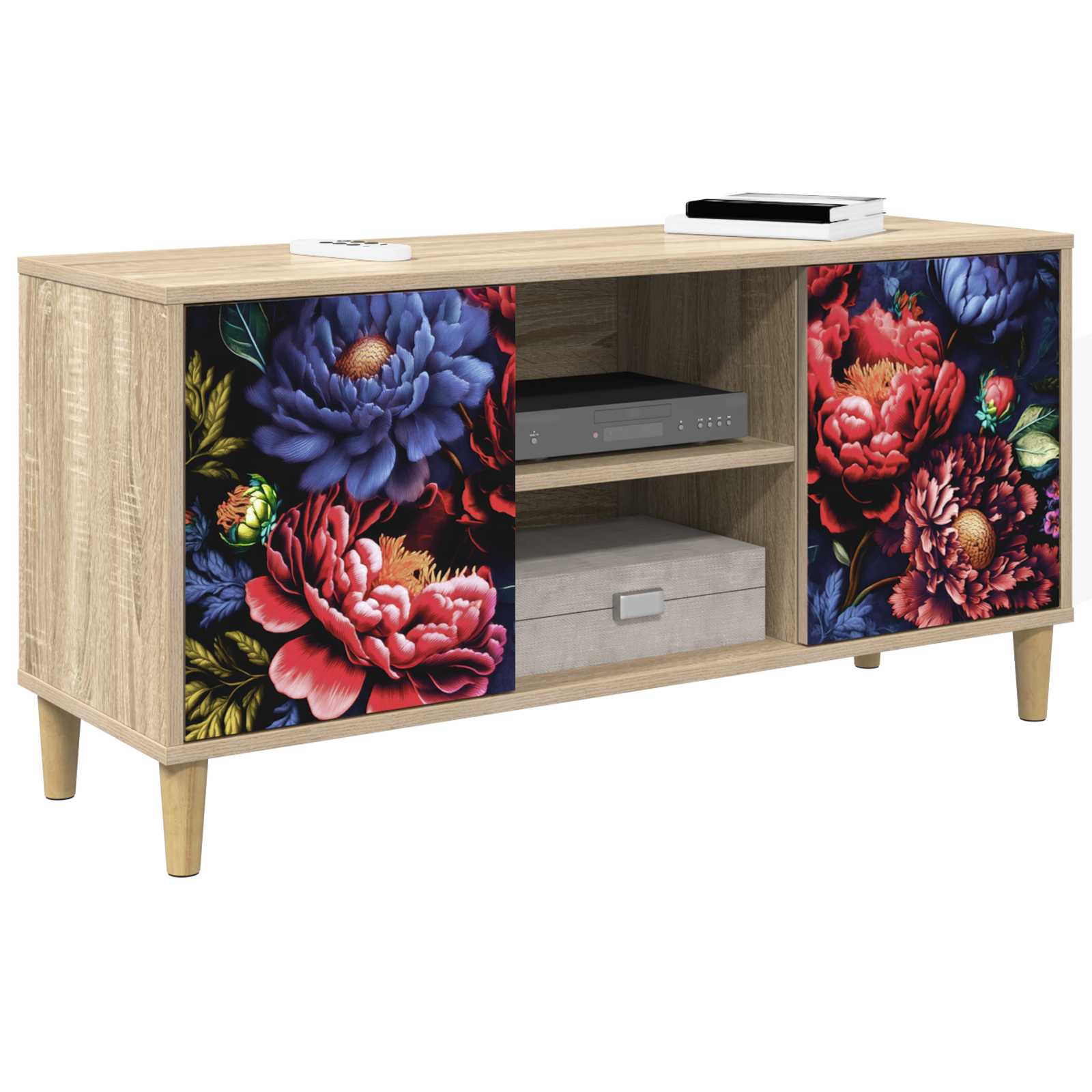 Ντουλάπι TV KIEL 102 x 33 x 50 εκ. Sonoma Επεξεργασμένο Ξύλο - Pakobazaar