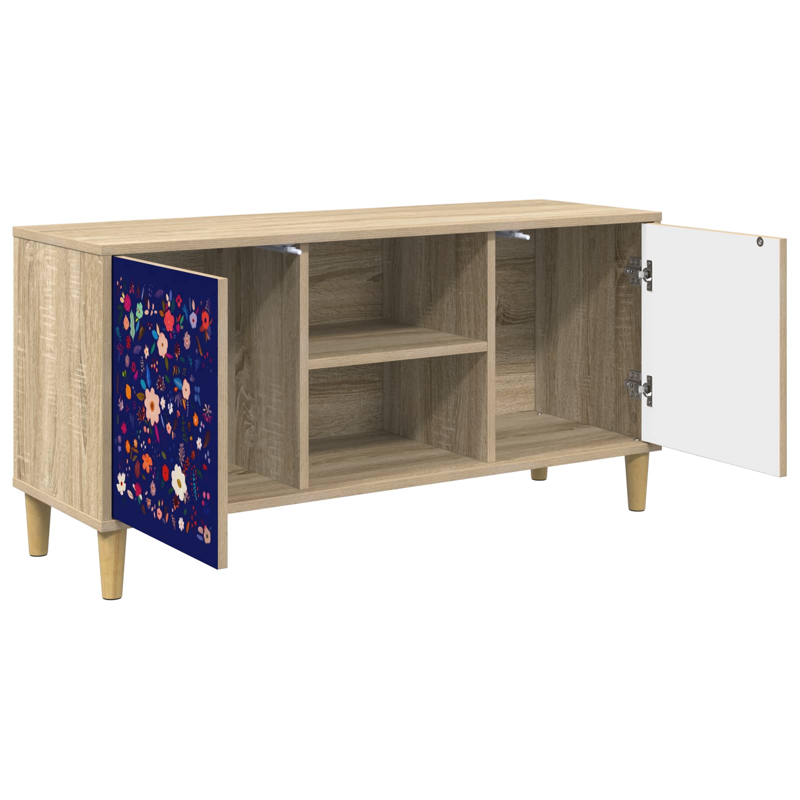 Ντουλάπι TV MAINZ 102 x 33 x 50 εκ. Sonoma Επεξεργασμένο Ξύλο