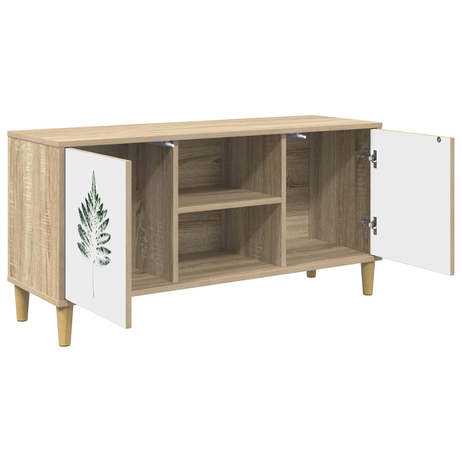 Ντουλάπι TV HANAU 102 x 33 x 50 εκ. Sonoma Επεξεργασμένο Ξύλο - Pakobazaar