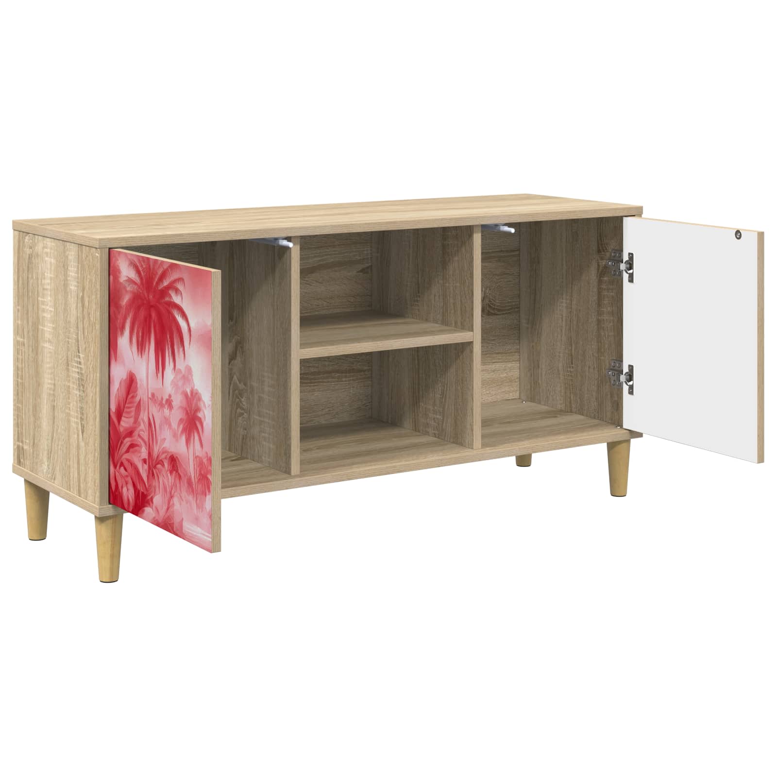 Ντουλάπι TV AACHEN 102 x 33 x 50 εκ. Sonoma Επεξεργασμένο Ξύλο