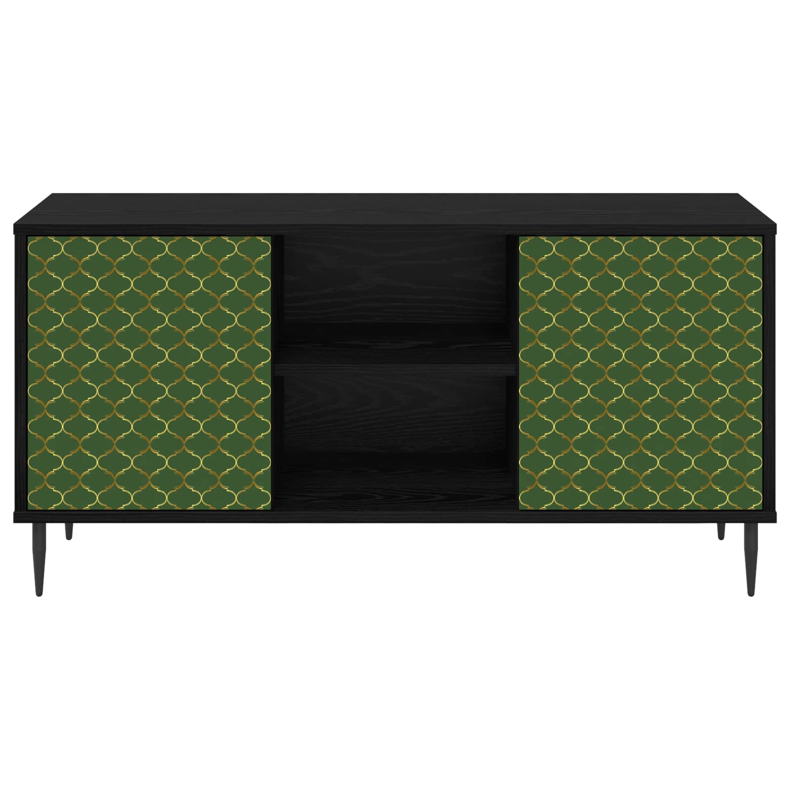 Ντουλάπι TV GELEEN 102 x 33 x 51 εκ Μαύρη Δρυς