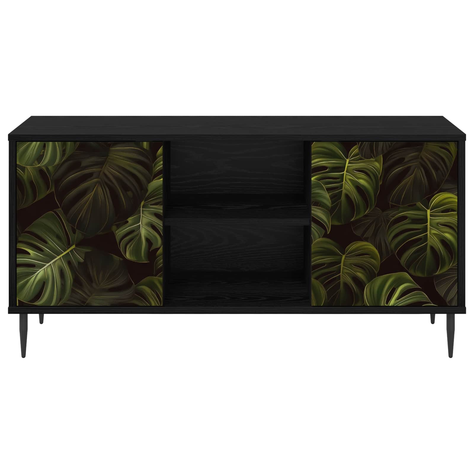 Ντουλάπι TV ELBURG 102 x 33 x 51 εκ Μαύρη Δρυς