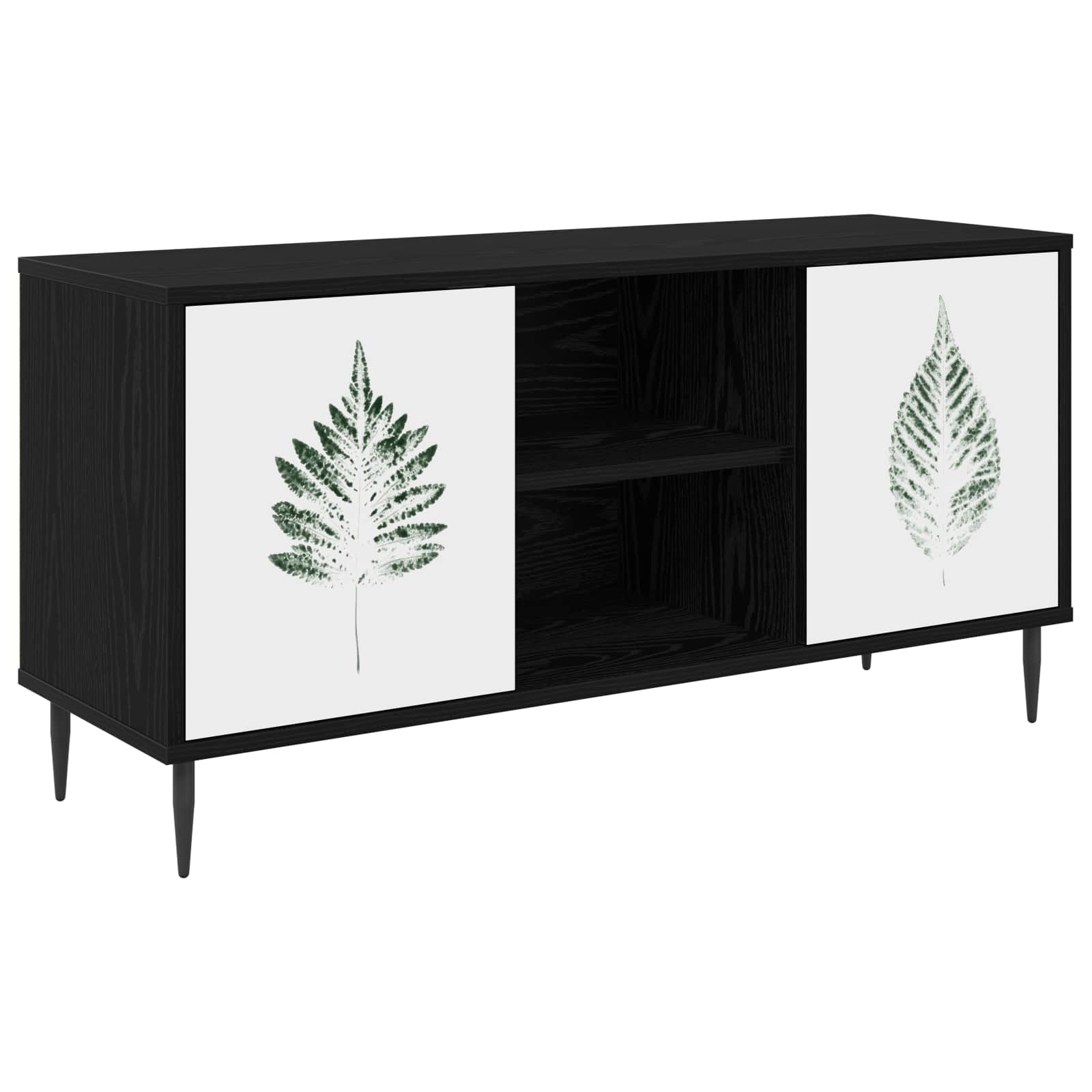 Ντουλάπι TV HANAU 102 x 33 x 51 εκ Μαύρη Δρυς