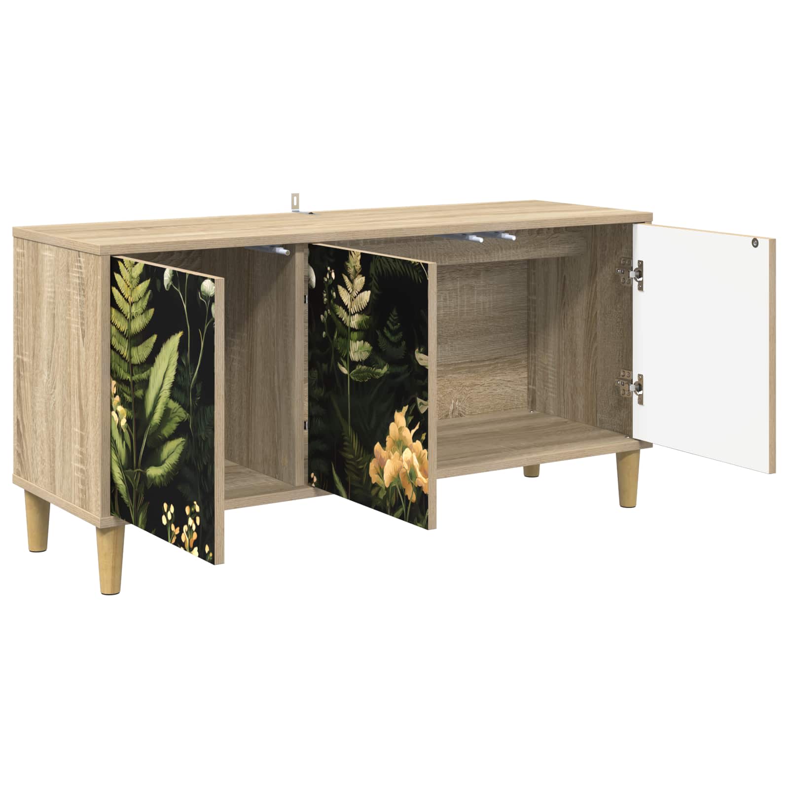 Ντουλάπι TV RHENEN 102 x 33 x 50 εκ. Sonoma Επεξεργασμένο Ξύλο - Pakobazaar