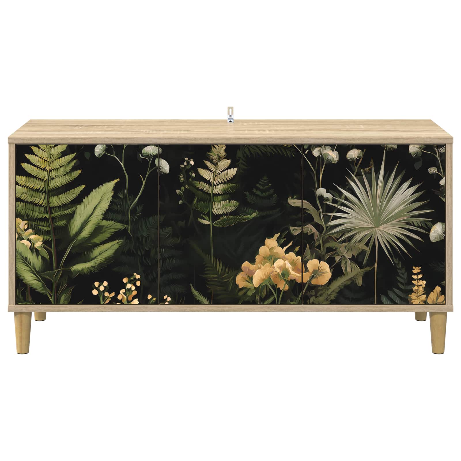 Ντουλάπι TV RHENEN 102 x 33 x 50 εκ. Sonoma Επεξεργασμένο Ξύλο - Pakobazaar